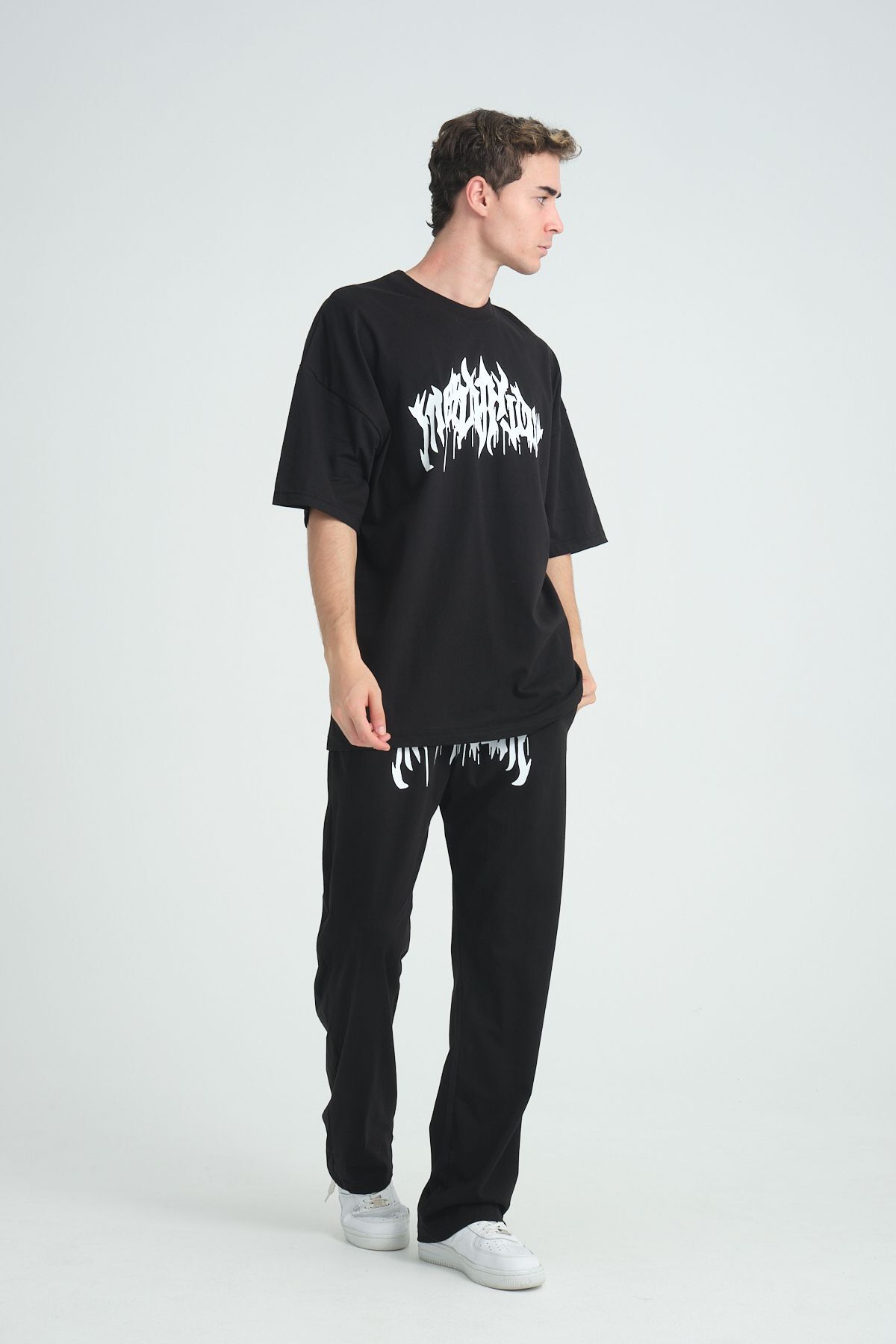 Four Man-Modern and Comfortable Design - Oversize Summer Thin Fabric Suit Set 5