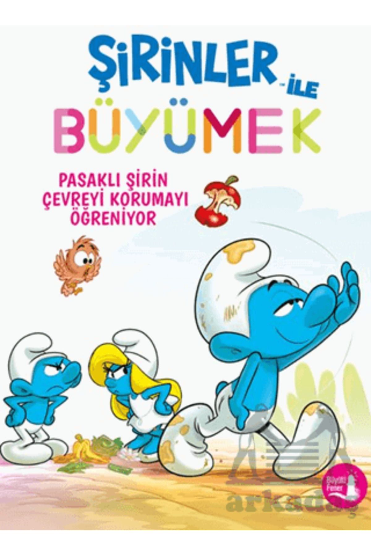 Alfa Yayınları Şirinler İle Büyümek 8 - Pasaklı Şirin Çevreyi Korumayı Öğreniyor