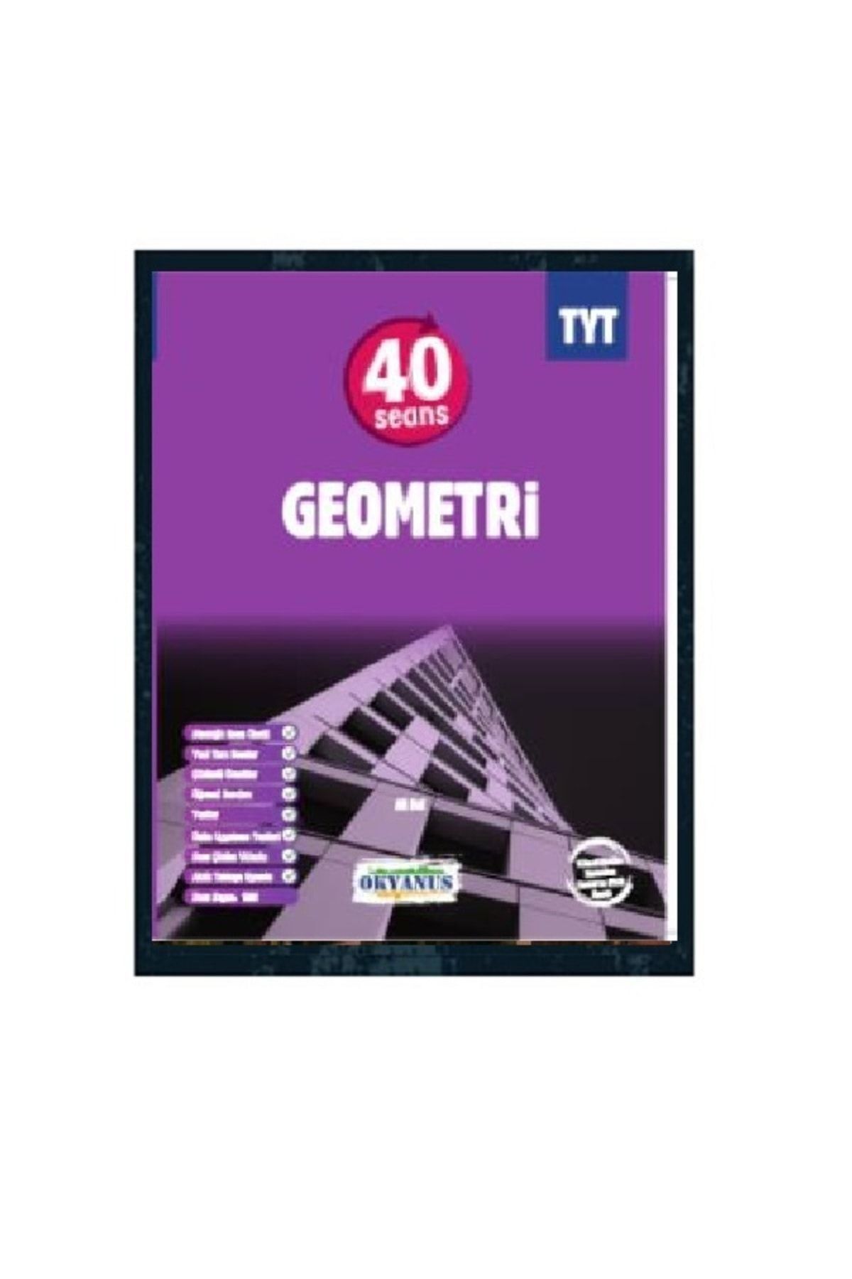 2024 TYT 40 Seans Geometri Konu Özetli Soru Bankası Okyanus