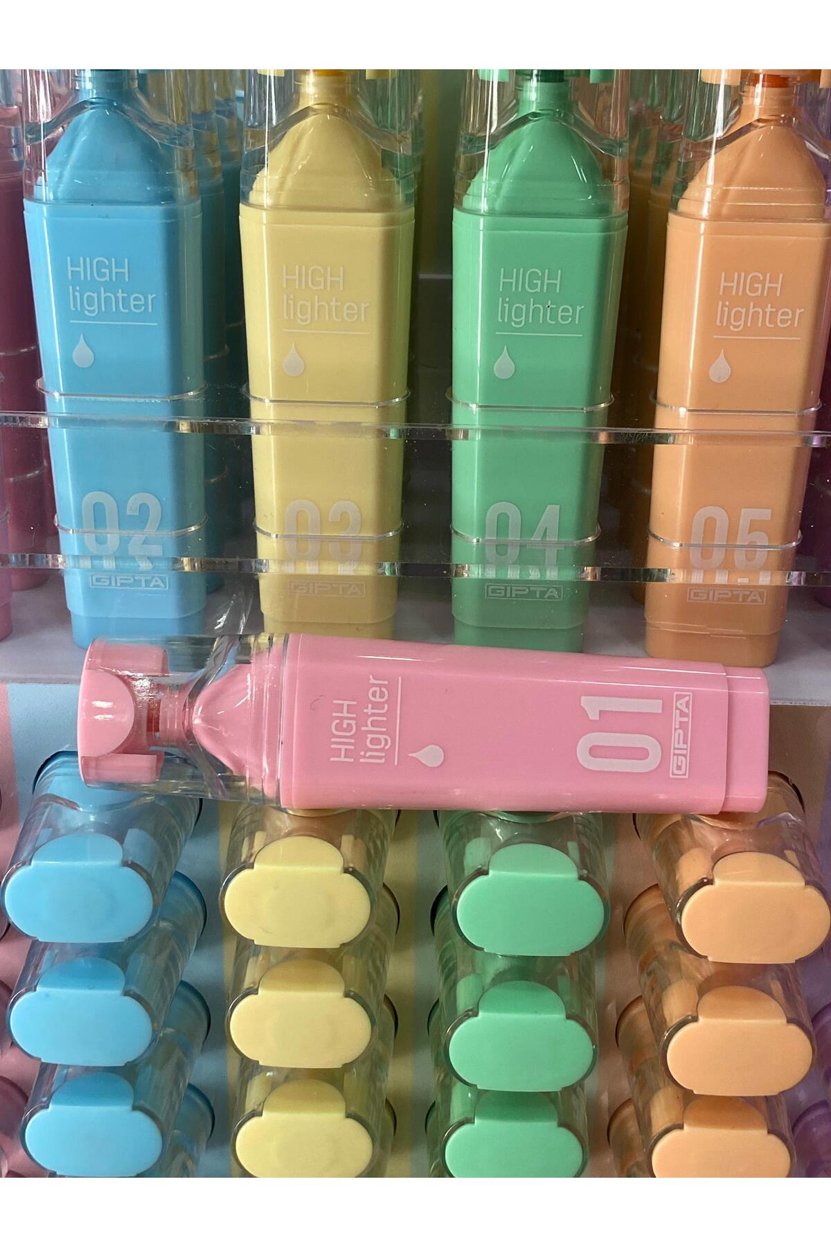 Gıpta Macaron Fosforlu Pastel Markör