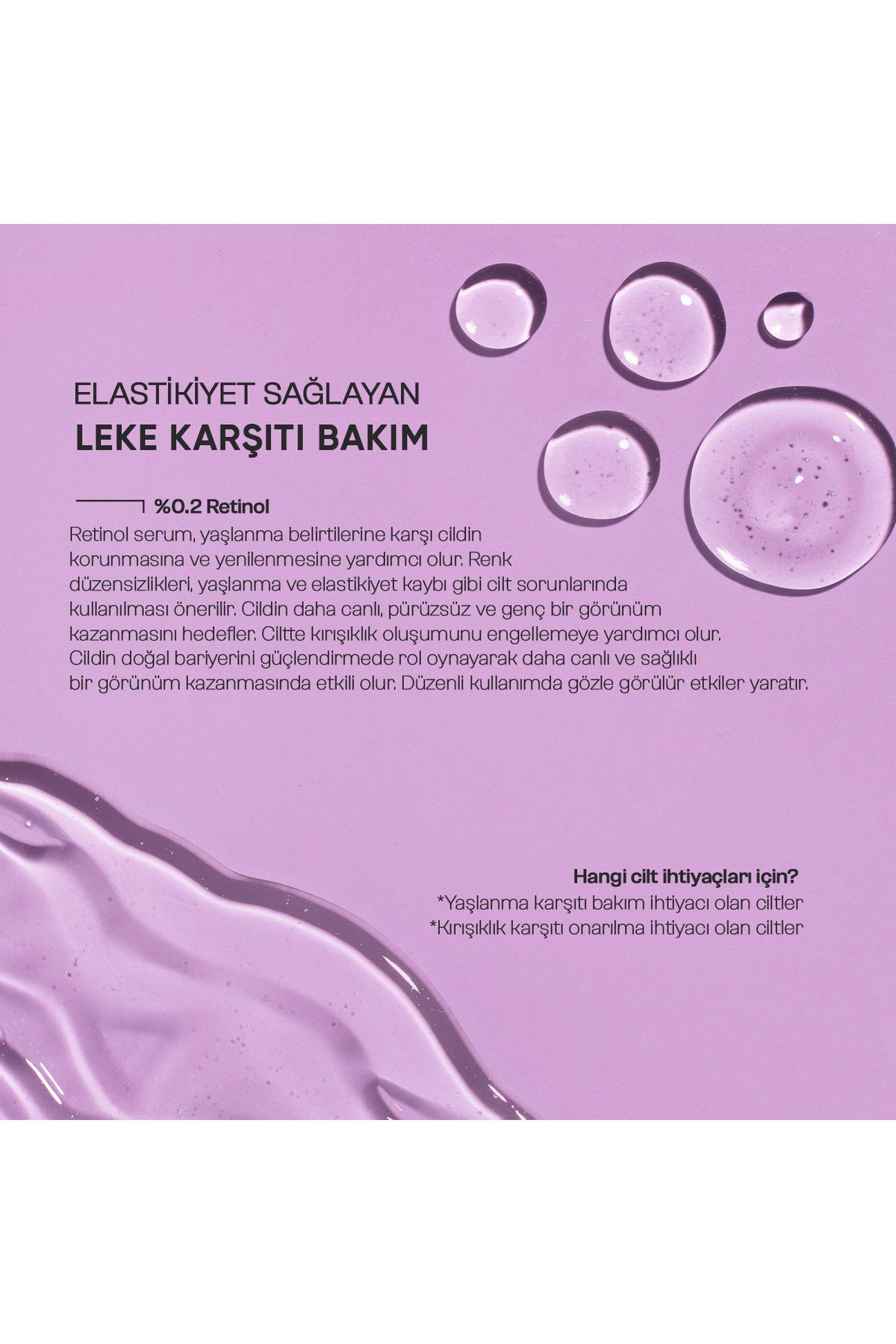 Retinol Gece Serumu 30 ml - Yaşlanma Karşıtı, Kırışıklık Ve , Onarıcı — DN-S-RTN-30 — تصویر 6 از 6