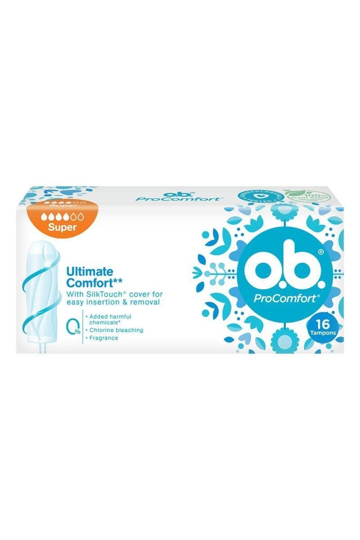 o.b. O.b Pro Ultimate Comfort Super Tampon 16`lı