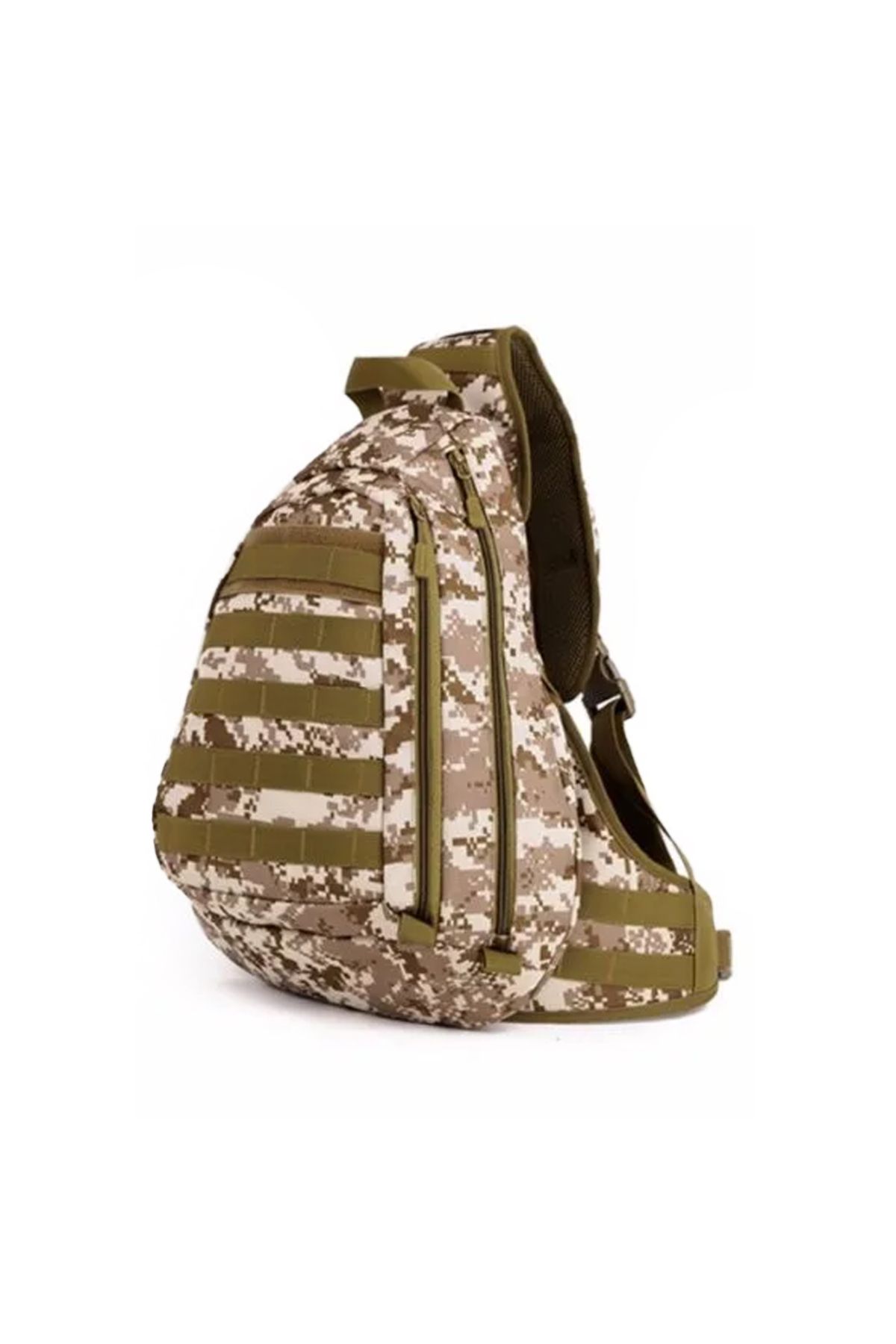 Protector Plus Single Shoulder Camouflage Tactical Backpack Trendyol