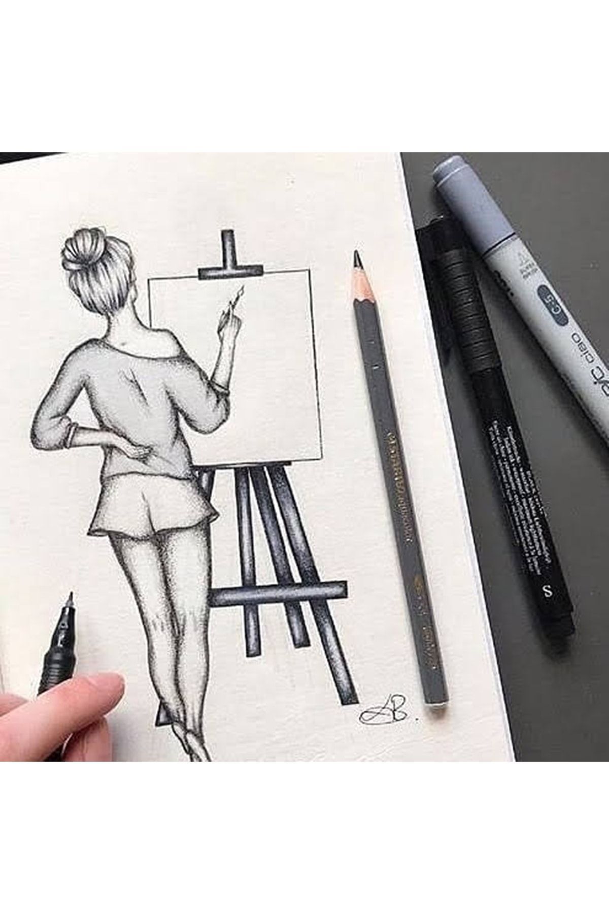 Koala-دفتر رسم، لوحة رسم، لوحة رسم، مقاس A/5 3