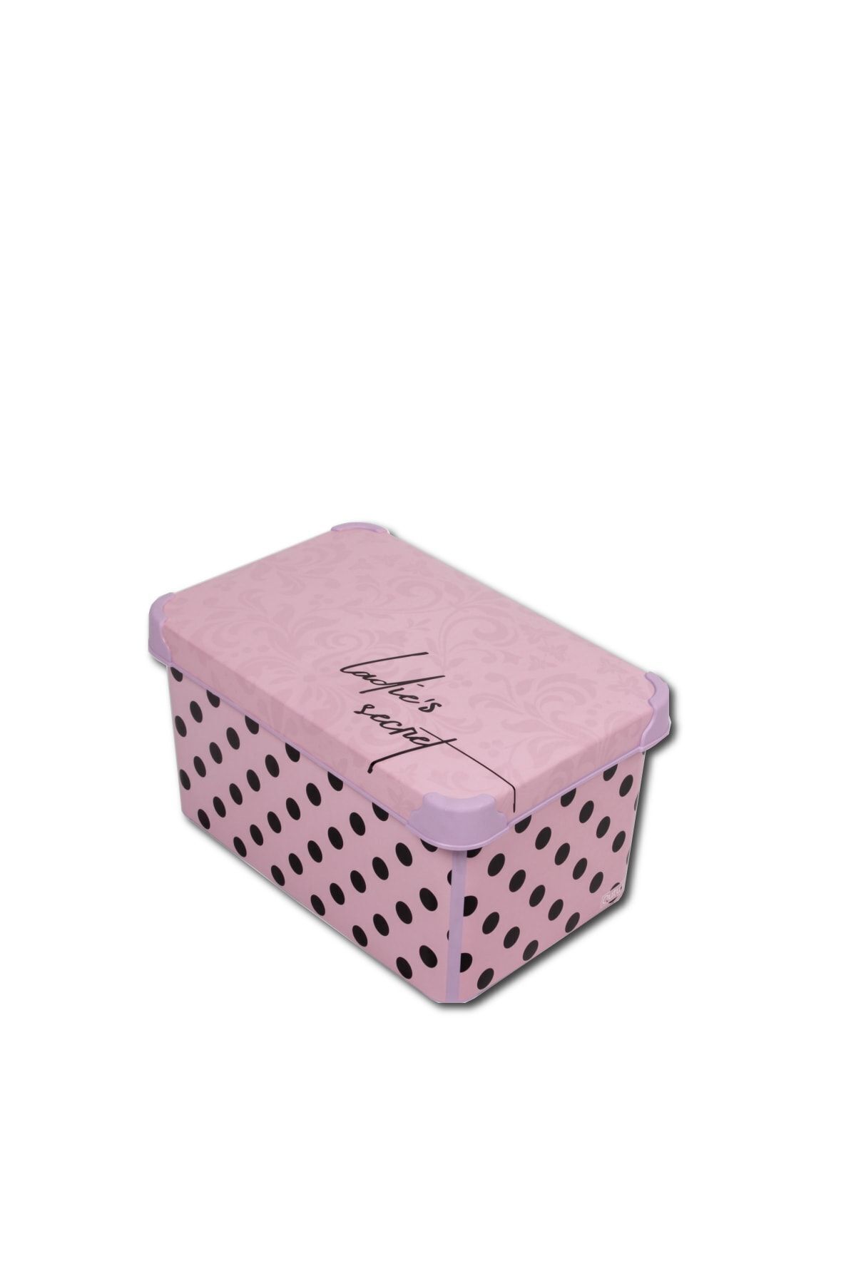 QUTU-Ladys Secret Patterned 3 Piece Decorative Storage Box Set - Style Box 3