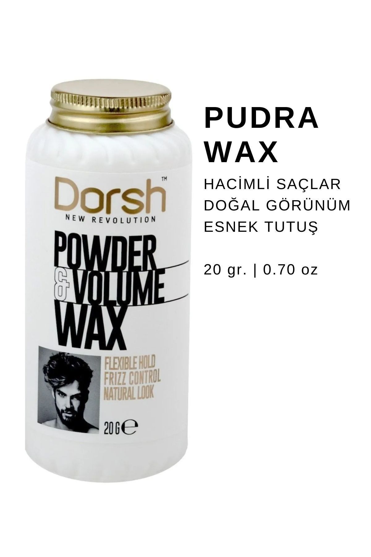 Saç Şekillendirici Pudra Wax 20 gr — 20201114 — تصویر 2 از 2
