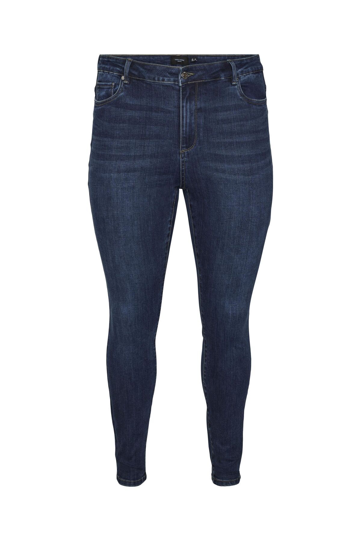 Veromoda Curve-Blugi Vmphia Hohe Taille Skinny Fit Jeans 2