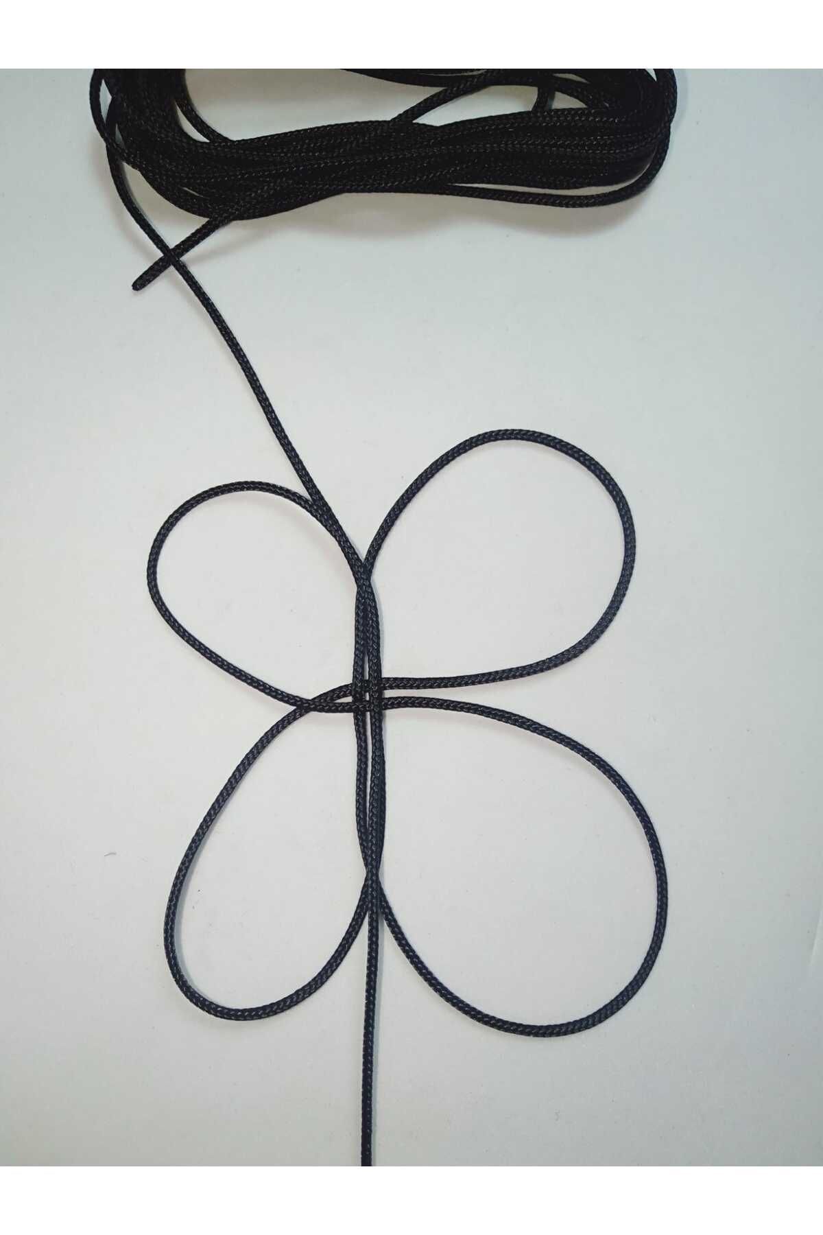 5 Metre Rondo Doğrayıcı Dilimleyici Yedek İpi 1.8 mm Kalınlığında Siyah Renk