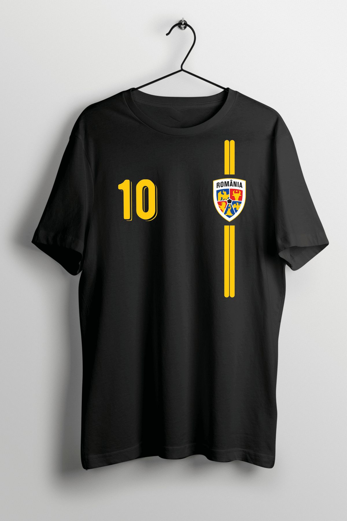 Pisa Art-Tricou de fotbal supradimensionat retro România - Tricou retro fotbal România 1