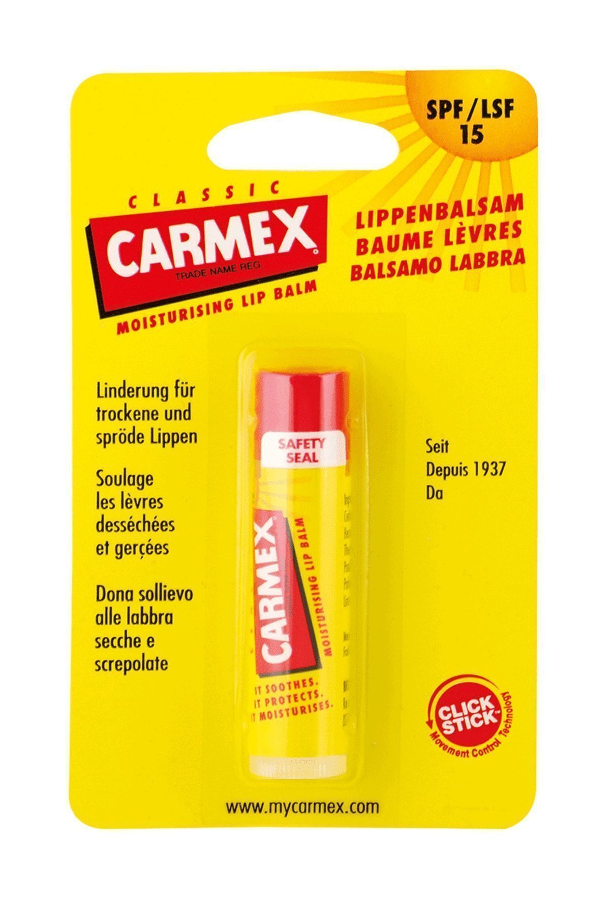 کرم مراقبت از لب کلاسیک Spf15 Carmex