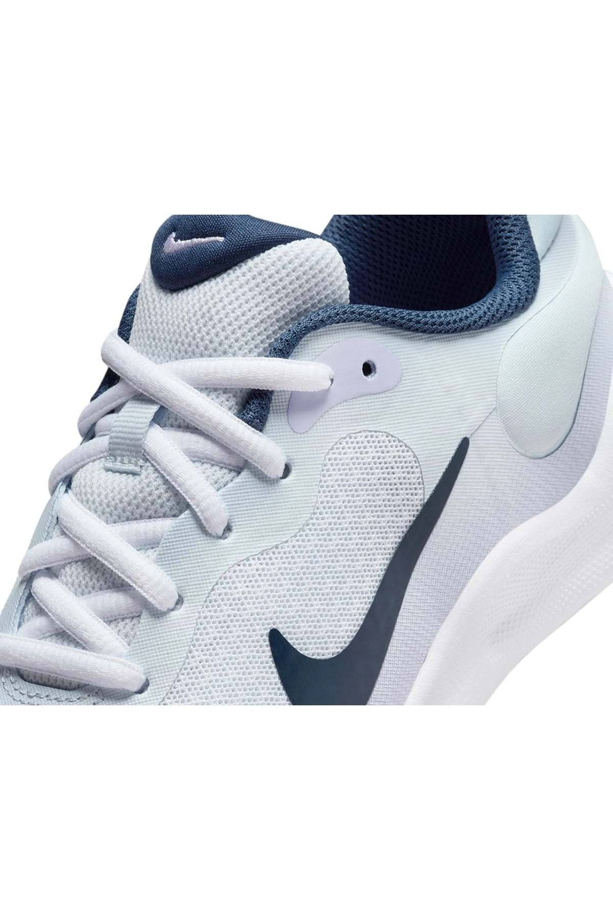 کفش پیاده روی آبی زنانه FB7689 004 Revoltion 7 GS ورزشی Nike