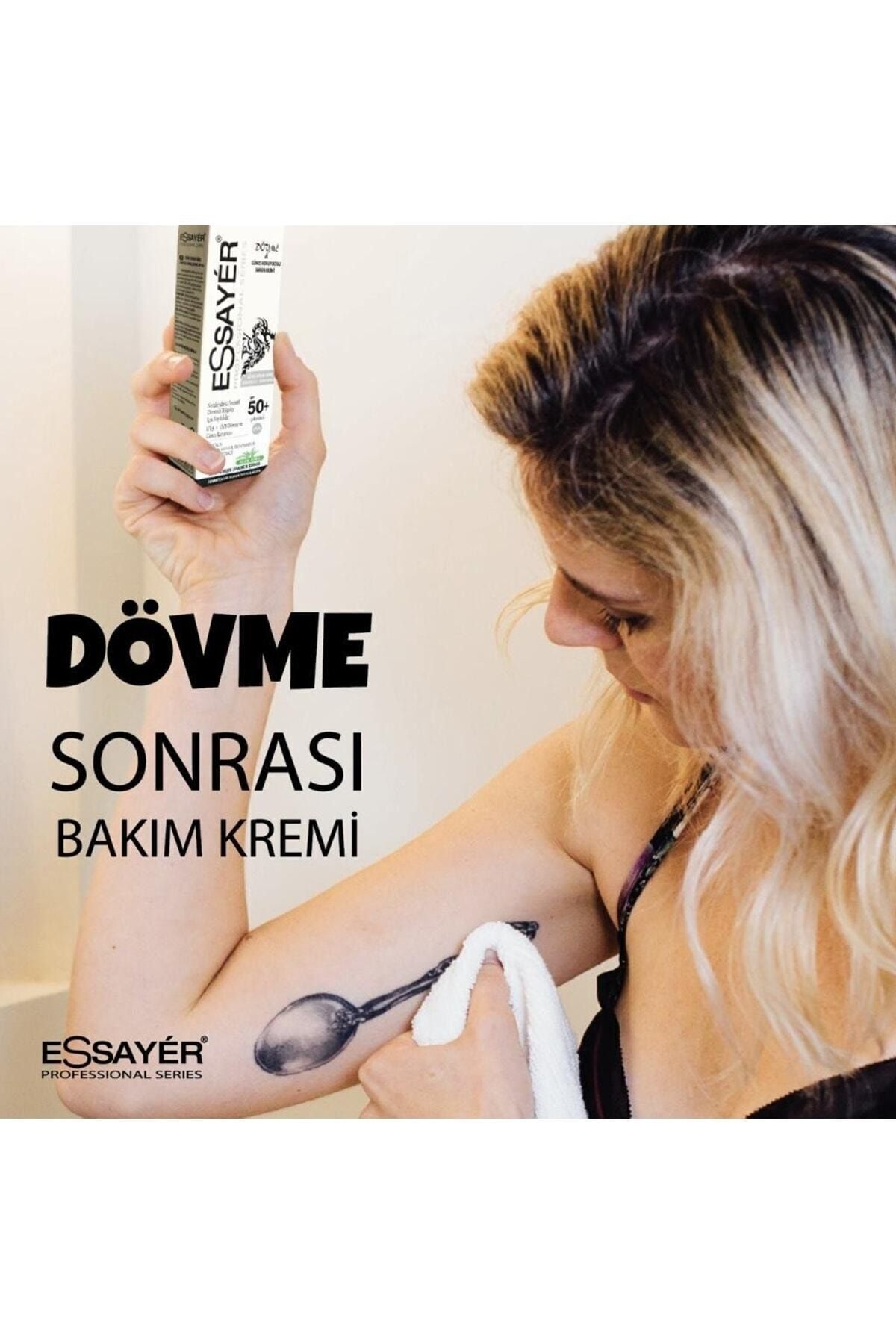 ESSAYER-After Tattoo Sunscreen Skin Care Cream Spf 50 + 3