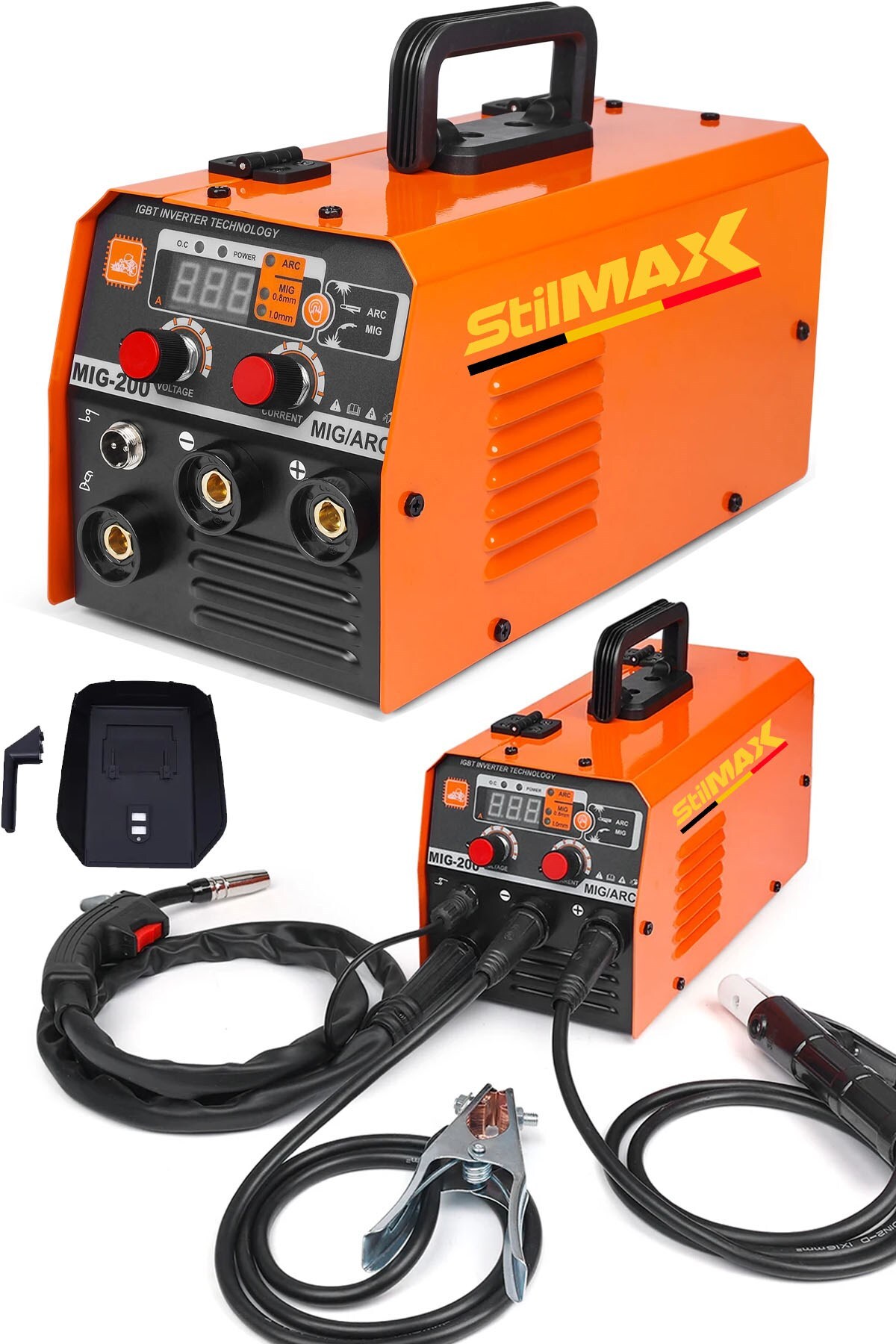 STILMAX Etop Yeni Nesil 3ın1 Gazsız Gazaltı İnvertör Kaynak + Mıg Fonksiyonlu Dijital Gösterge + Tel