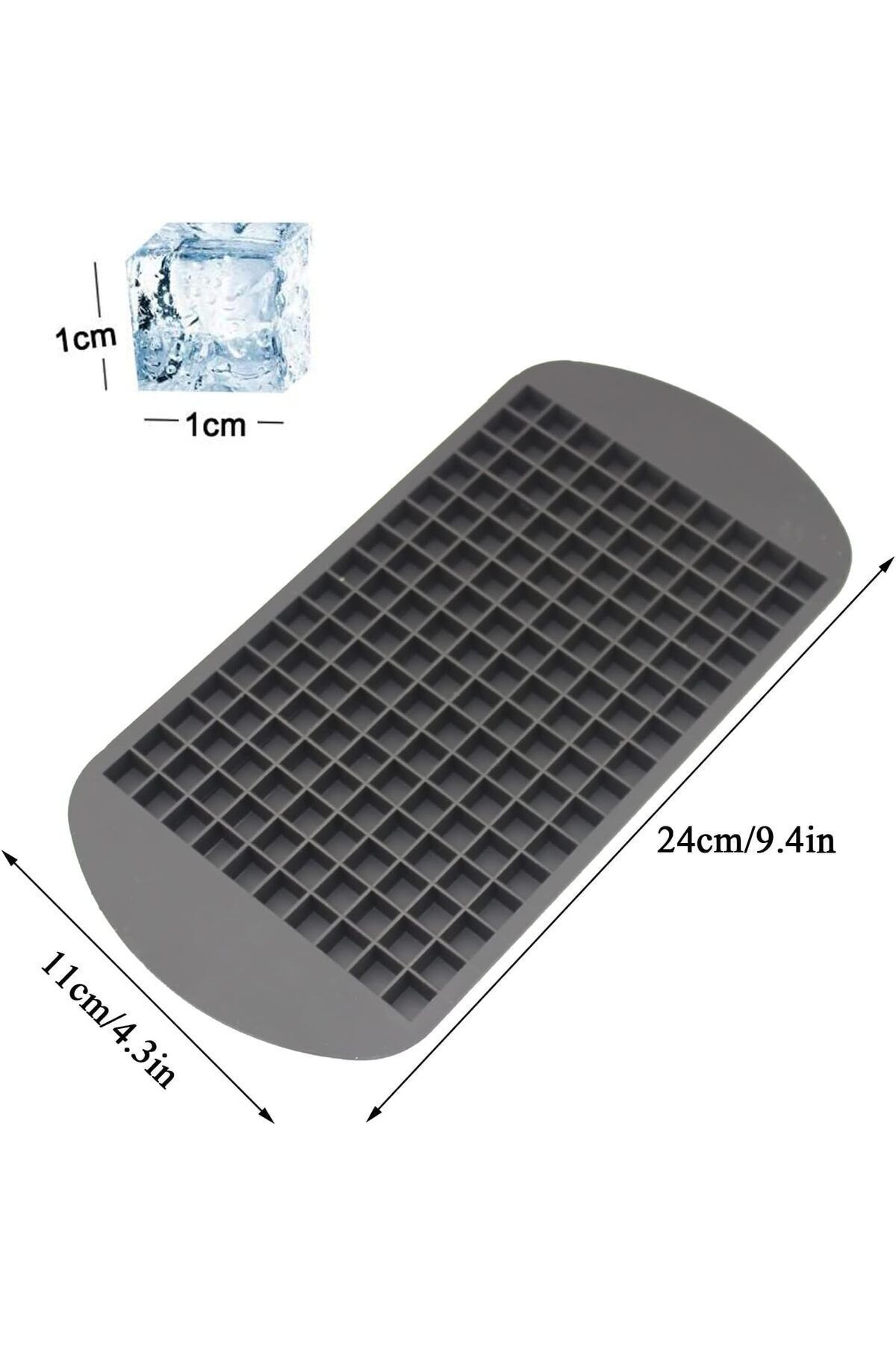Myend-160pcs Silicone Mini Ice Cube - Shaped, Practical Presentation Ice Mold 4
