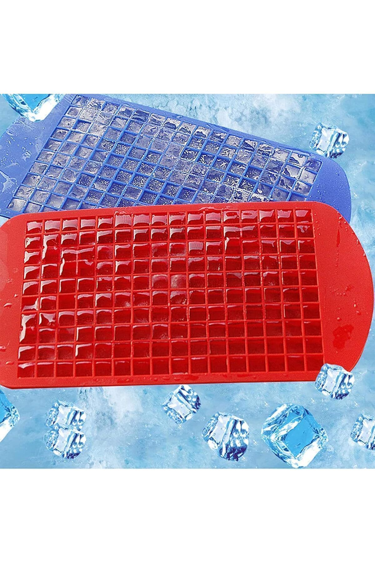 Myend-160pcs Silicone Mini Ice Cube - Shaped, Practical Presentation Ice Mold 2