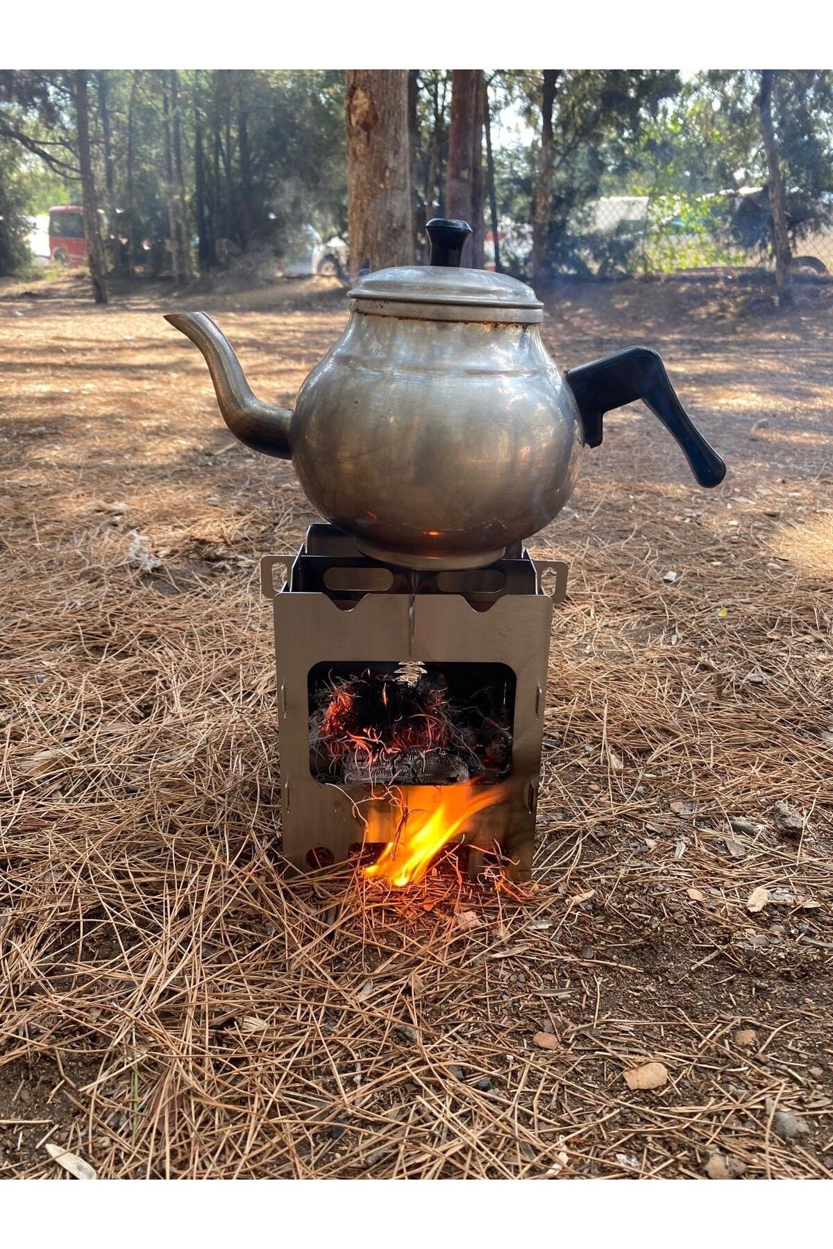 RMD SHOP Ateş Kutusu Paslanmaz Krom