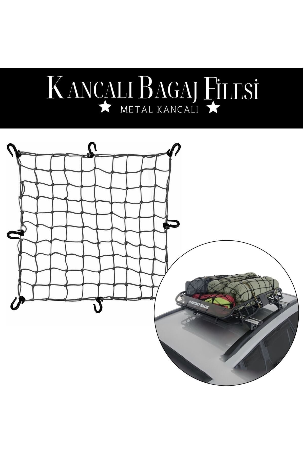 Transformacion Bagaj Filesi12 Kancalı 150 Cmx190cm Siyah