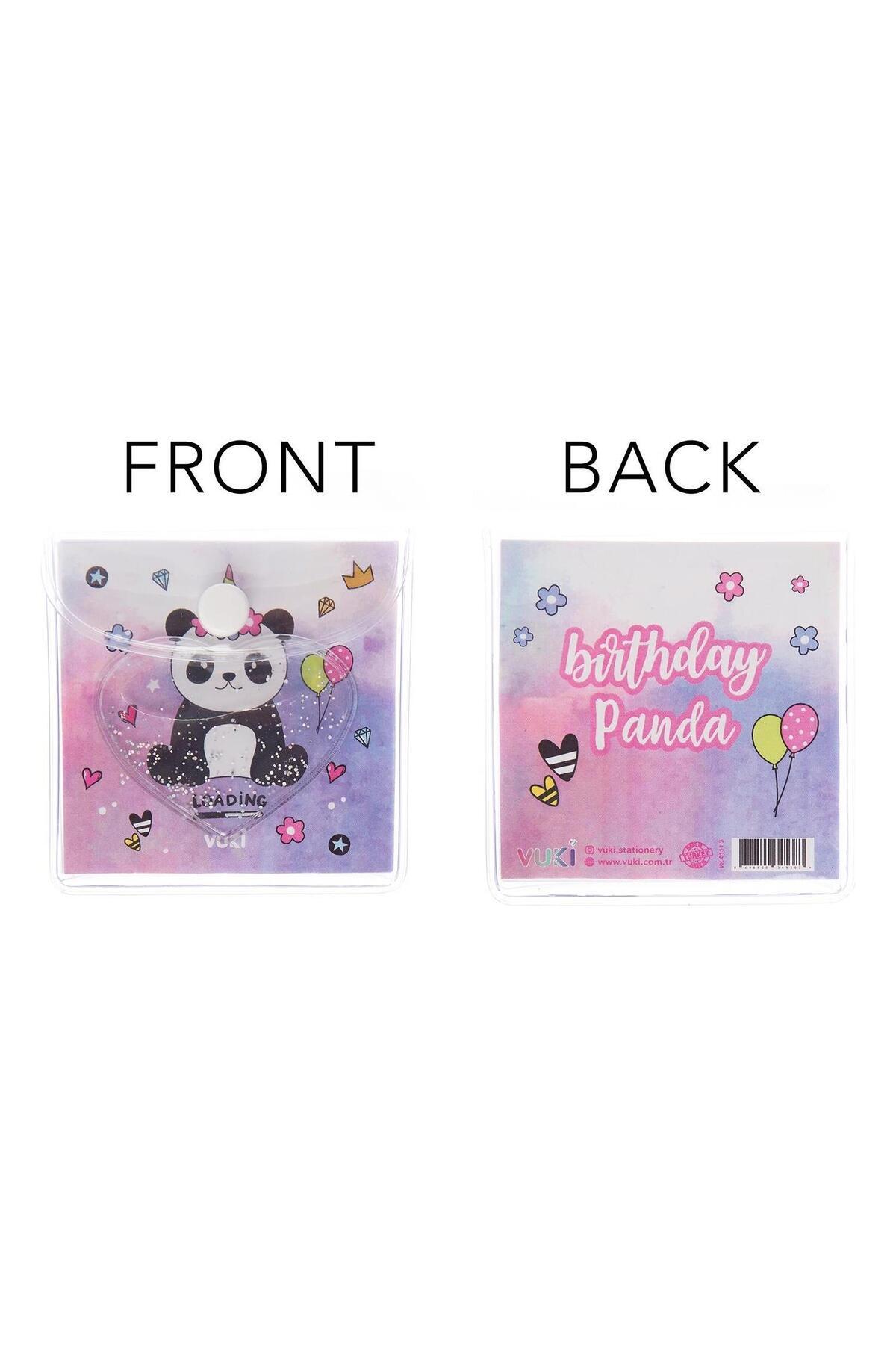 Kahraman-Vuki Cube Note Holder Glitter and Watery Patterned Cube Notepad 4