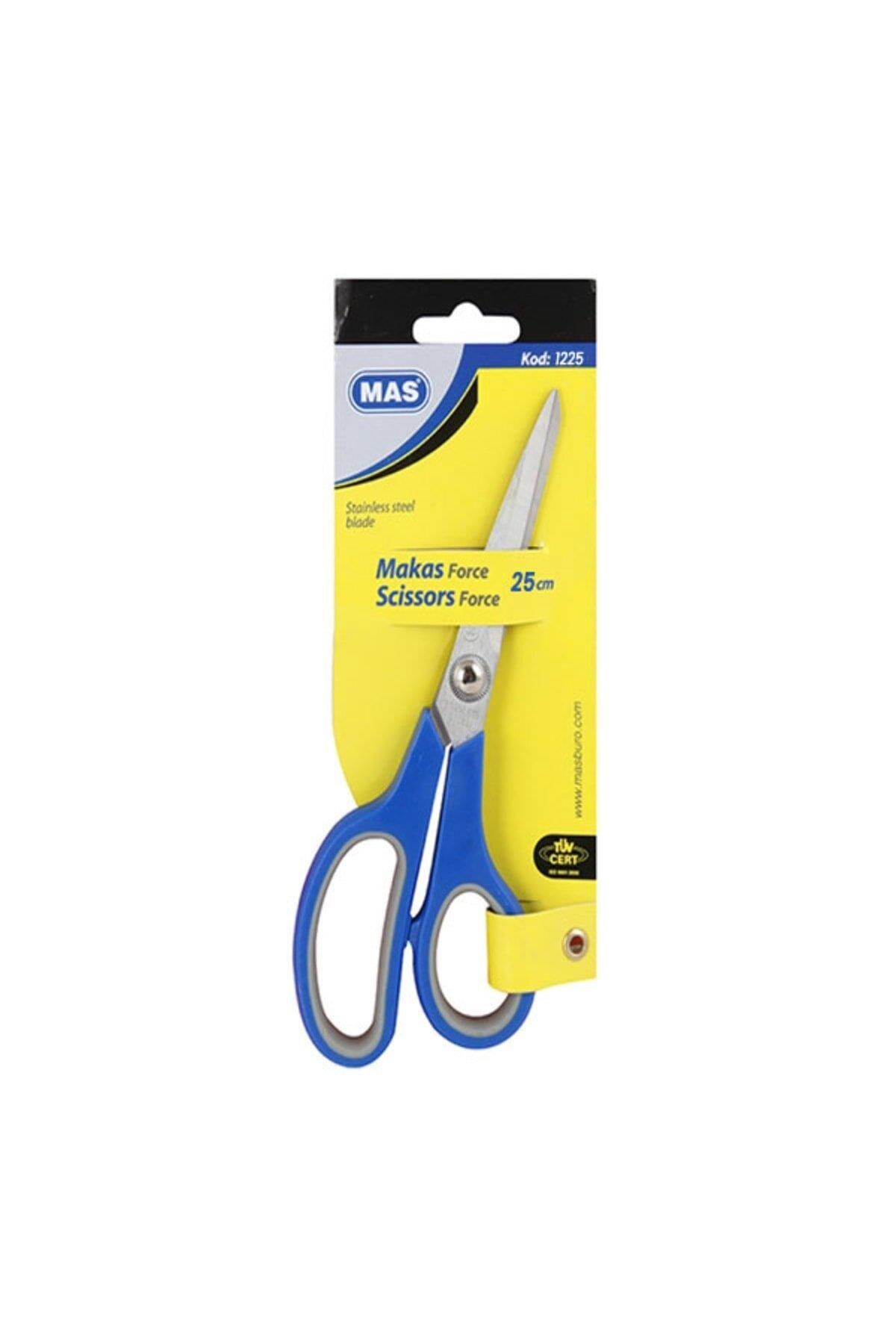 Mas Foarfece De Birou Force Din Oțel Inoxidabil 25 Cm Foarfece De Birou - One Size