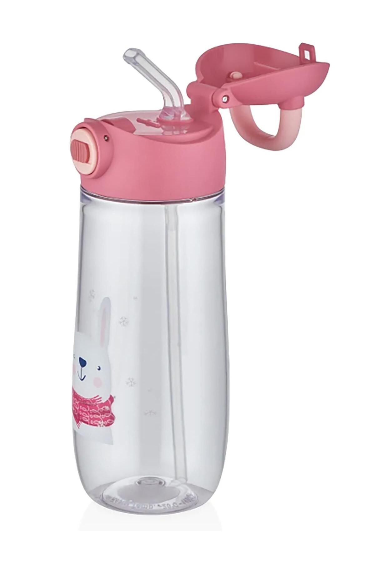Vagonlife-Flask 550ml Patterned Drinker with Straw - Mixed Color 1 Piece 6