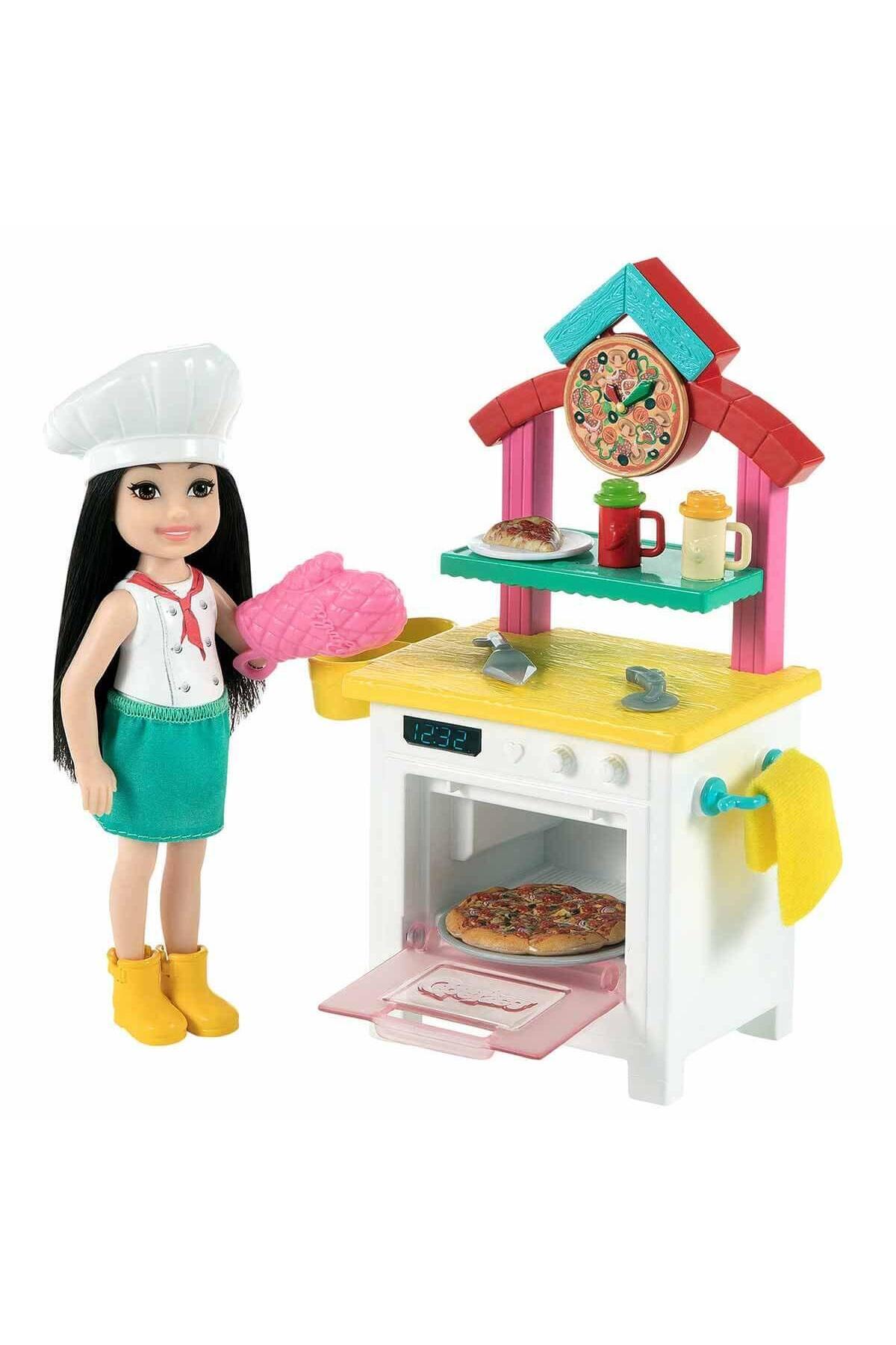 Barbie Chelsea Meslekleri Öğreniyor Bebek Ve Oyun Setleri Serisi (KARIŞIK MODEL 1 ADET) fotoğrafı 4 (önizleme)