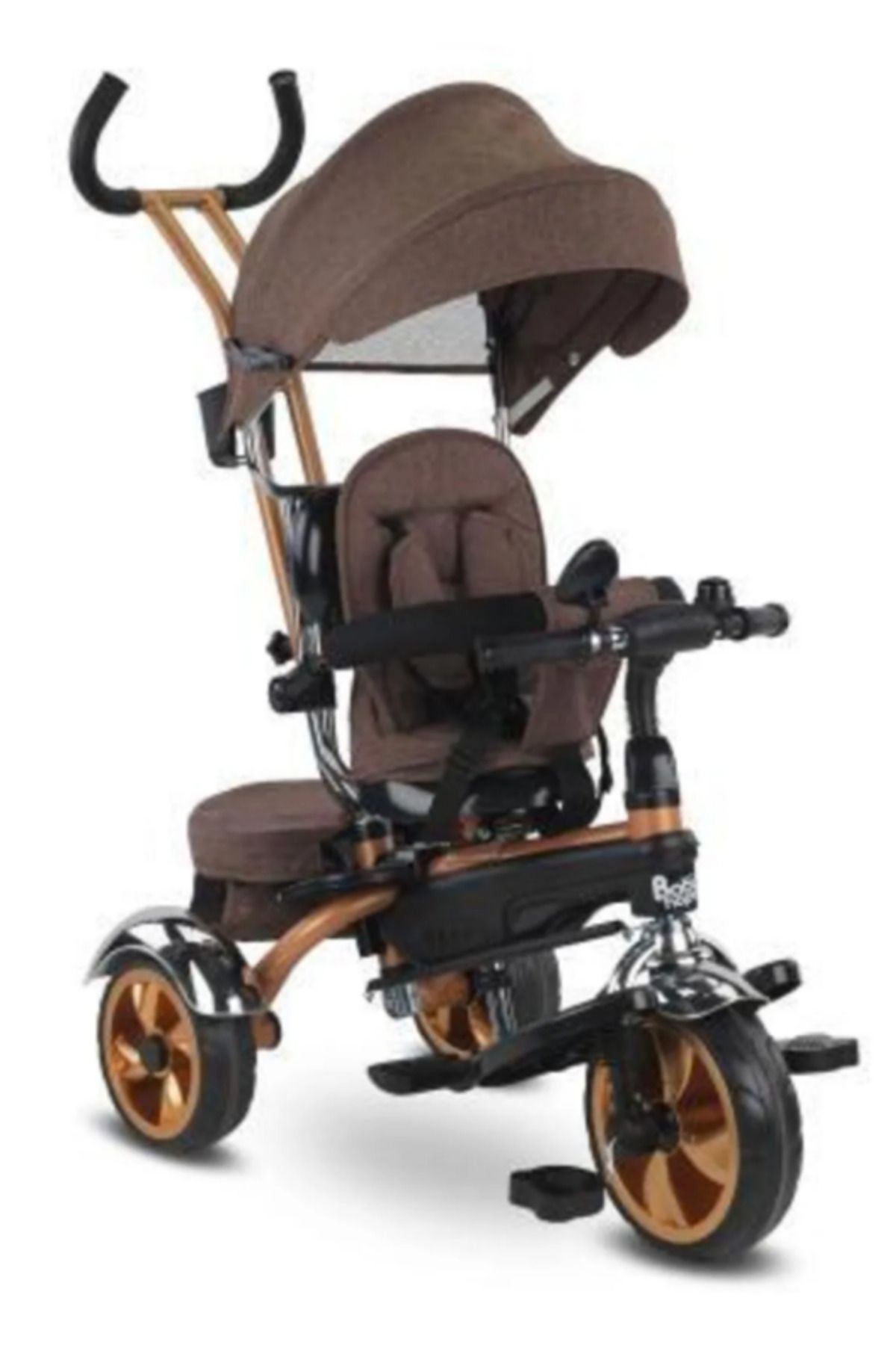 BabyHope Star Üç Teker Bisiklet Bh-9500 Gp01 - Kahverengi