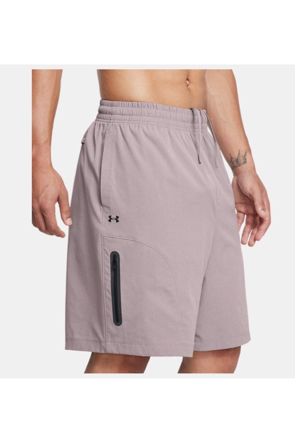 شورت ورزشی خاکستری مردانه های غیرقابل توقف 015 Under Armour