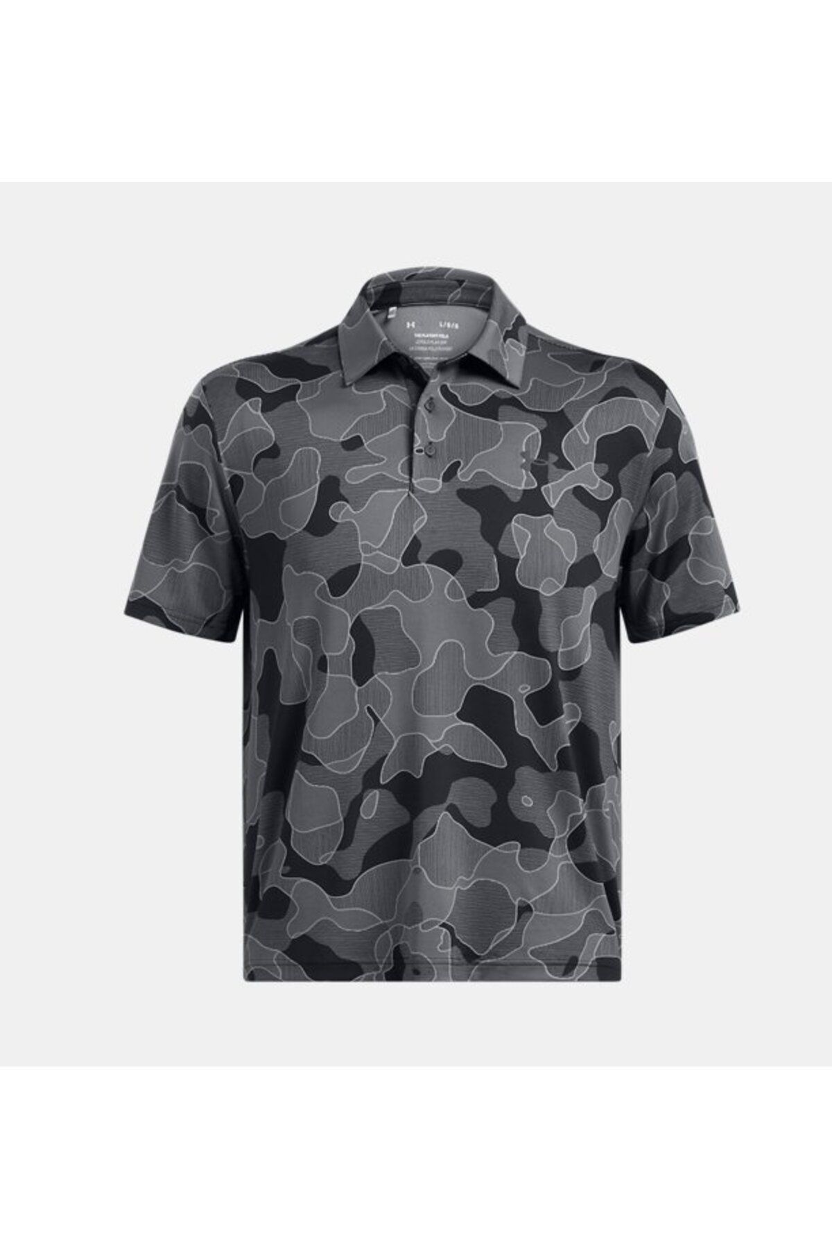 تی شرت ورزشی خاکستری مردانه آقایان پلی آف 3.0 پولو چاپی 011 Under Armour
