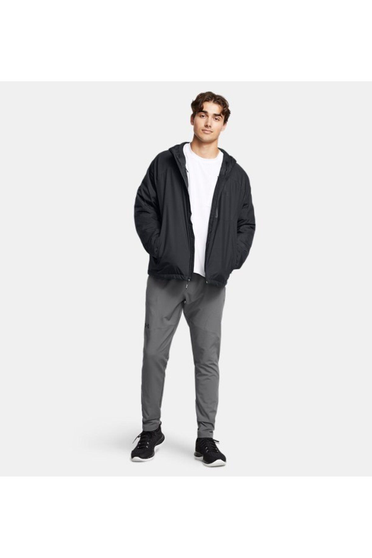 کاپشن ورزشی مشکی مردانه UA غیر قابل توقف عایق COAP 001 Under Armour