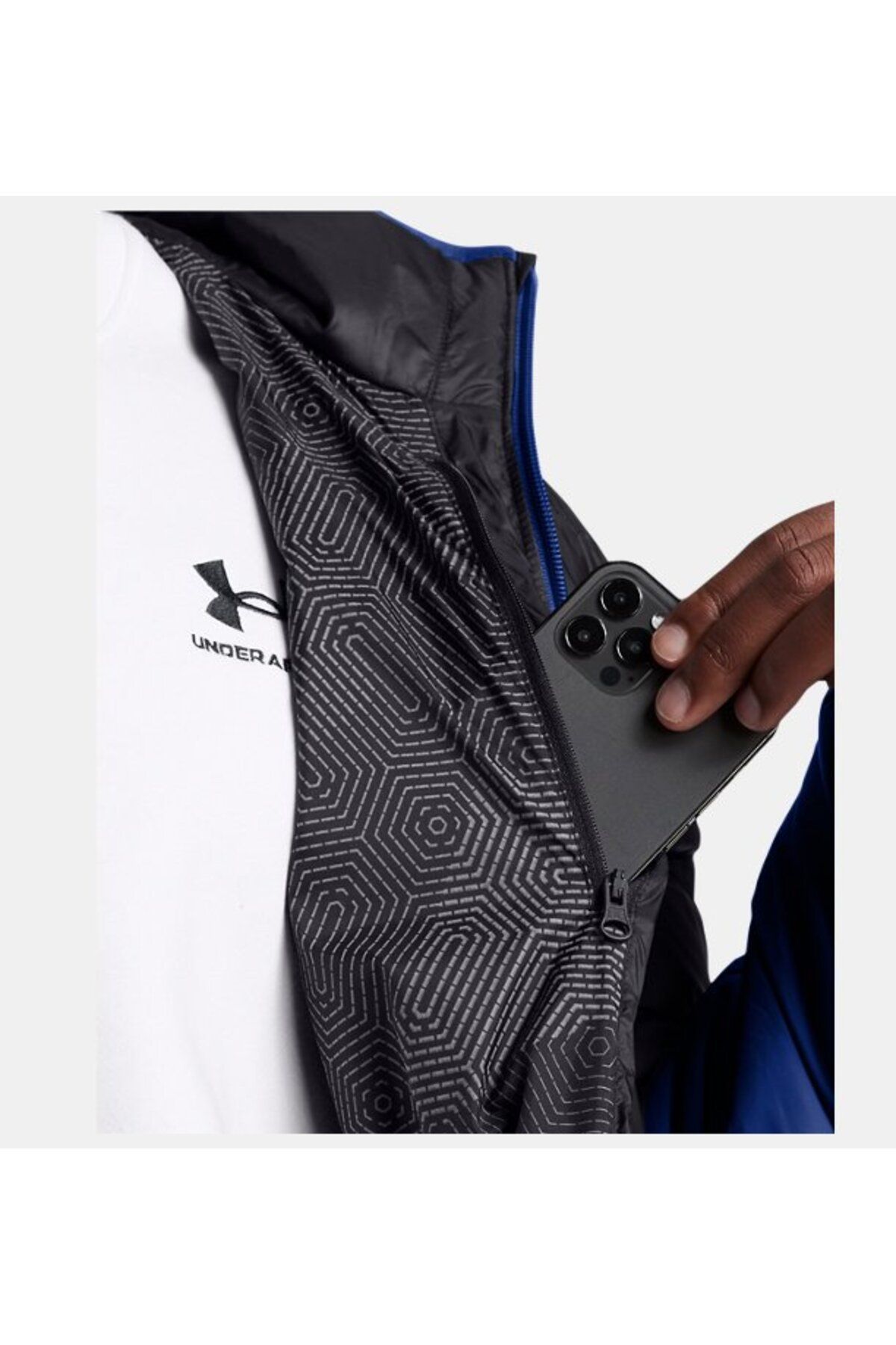 کاپشن ورزشی مشکی مردانه افسانه UA DOWN COAT 002 Under Armour