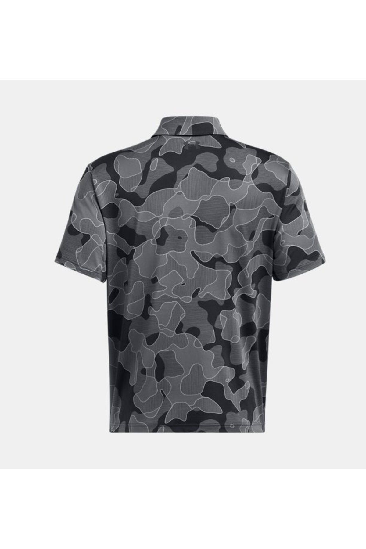 تی شرت ورزشی خاکستری مردانه آقایان پلی آف 3.0 پولو چاپی 011 Under Armour