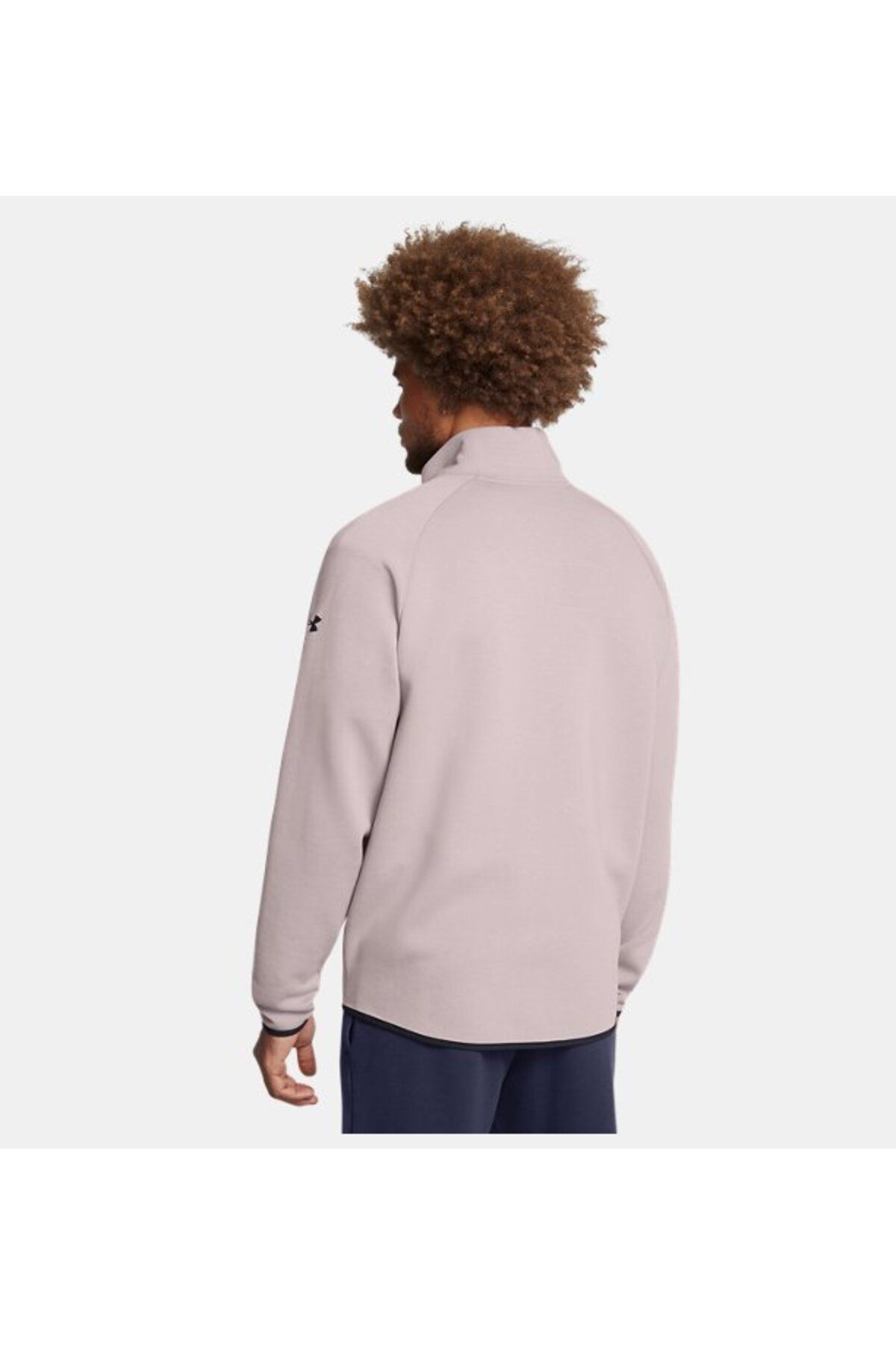 ژاکت ورزشی صورتی مردانه لباس بافتنی پشم گوسفند غیر قابل توقف 015 Under Armour