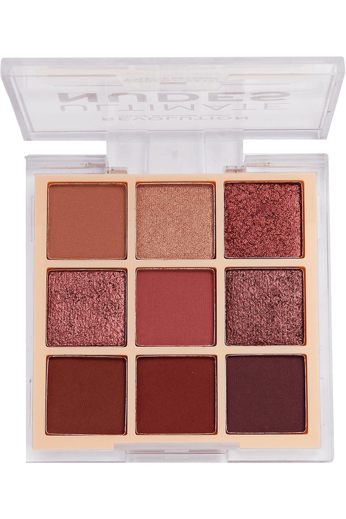Ultimate Nudes Eyeshadow Palette Dark دسته: سایه چشم Revolution