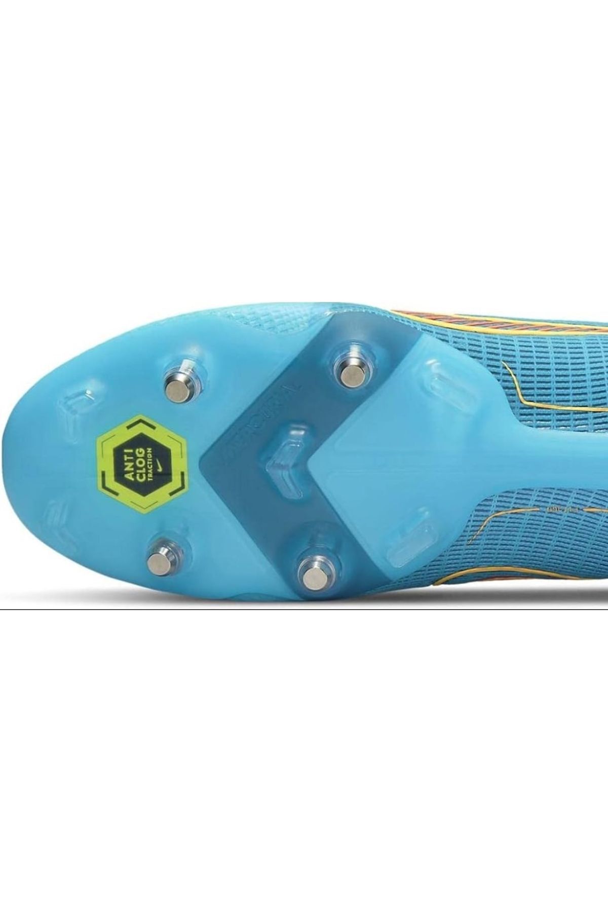 کفش فوتبال استوک دار مردانه آبی سرمه ای نایکی | DC2840-484 اورجینال - تصویر 3