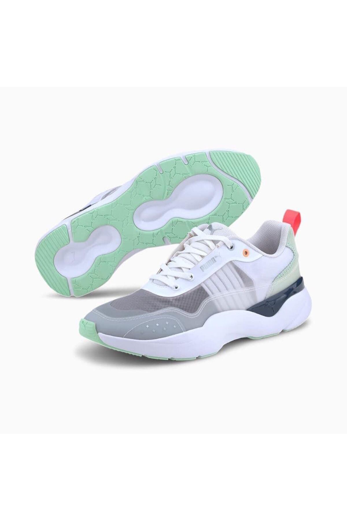 کفش دو و تمرین سفید زنانه مربیان پایین 371735 01 اورجینال Puma