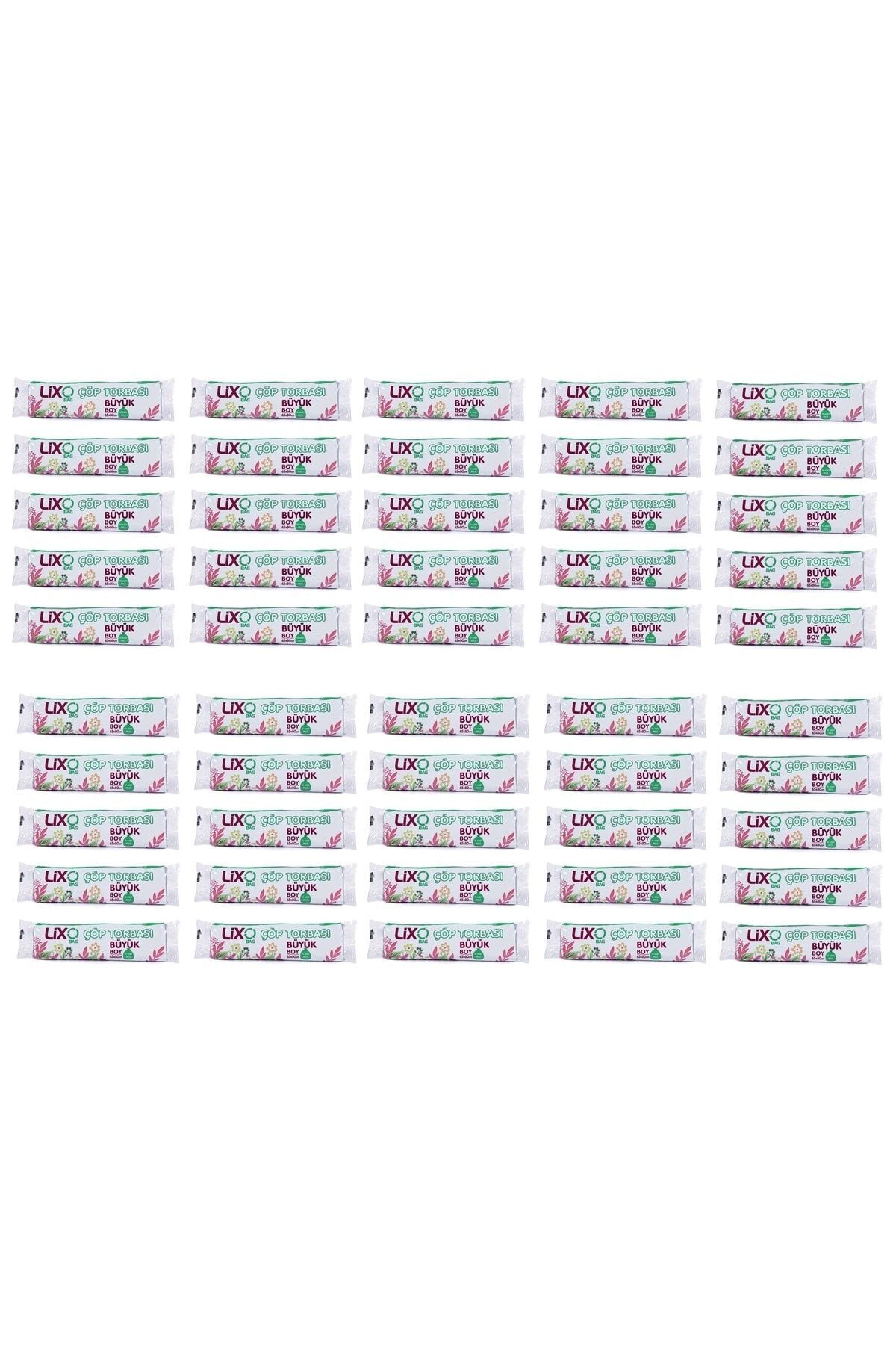 LİXO ÇÖP POŞETLERİ-Garbage Bag Large Size Lixo Bag 65x80 2