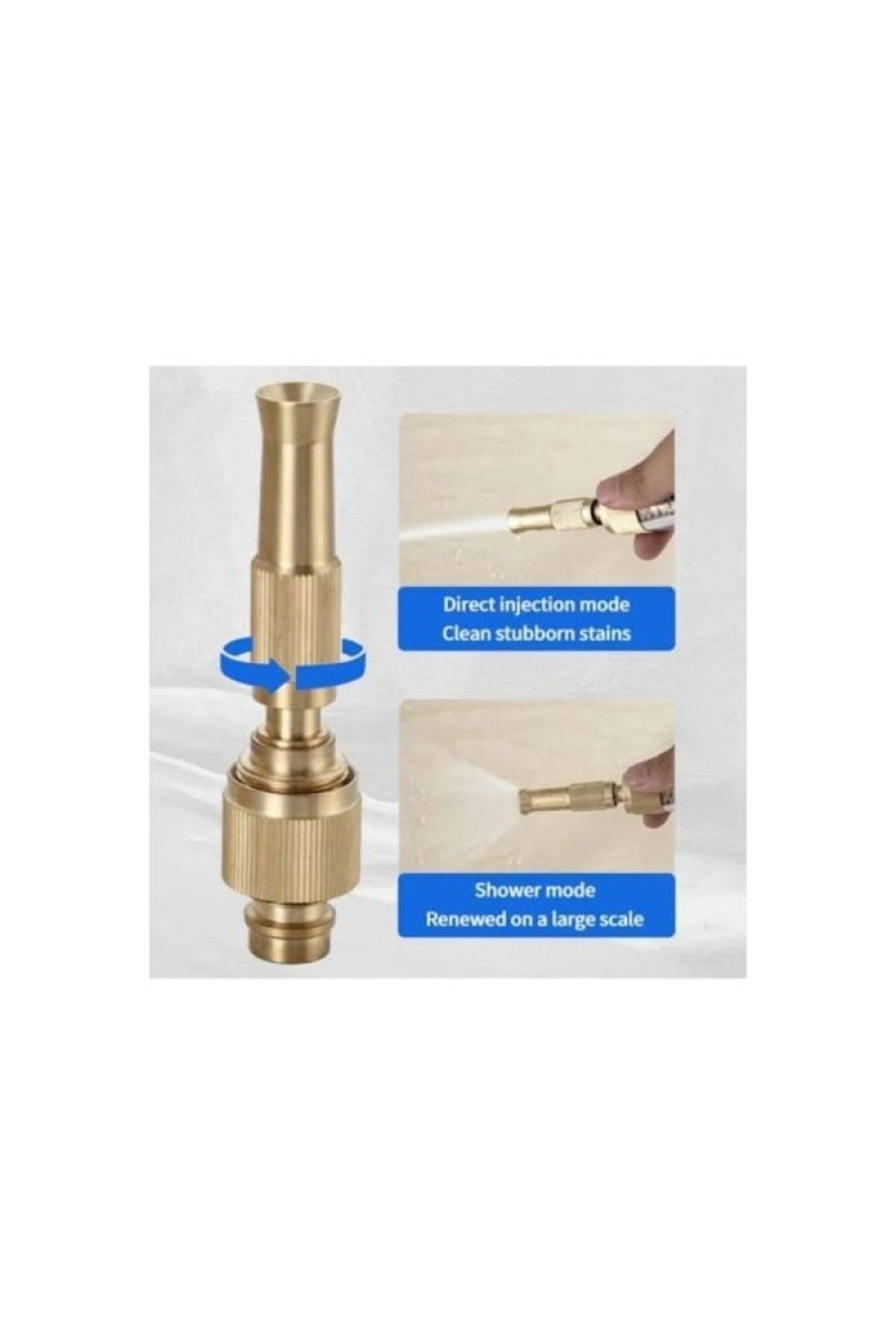 CARNIVAL LAND-Brass hose spray nozzle, garden watering, dog washing, floor washing nozzle 6
