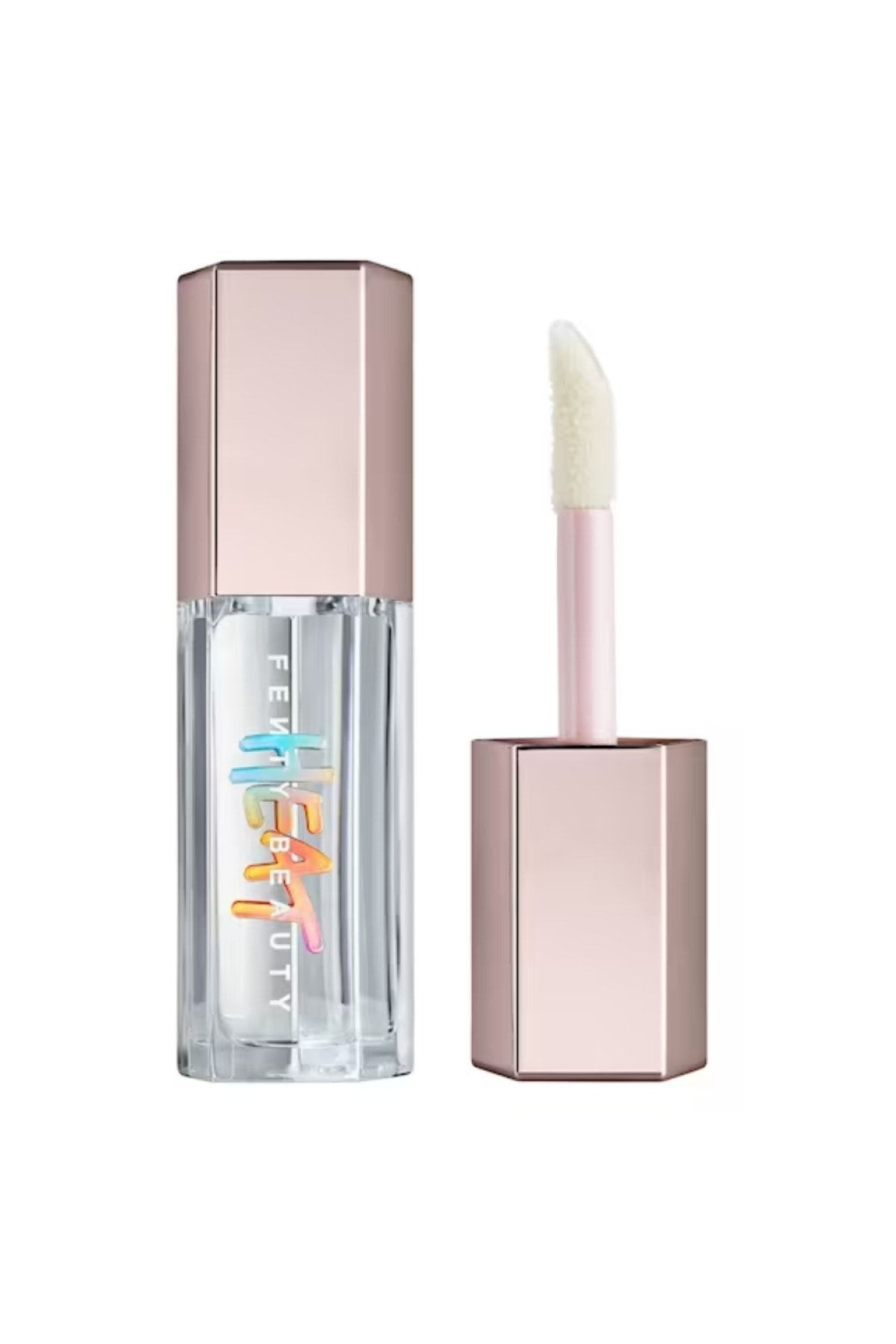FENTY BEAUTY بالاخره روزی که لب‌های شما را جلب کنید! روغن شیا مرطوب کننده حاوی ویتامین E حجم دهنده لب‌های شما 9 میلی لیتر