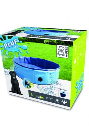 M-PETS Pluf Köpekler Için Oyun Havuzu 160 Cm X 30 Cm (L) Mavi