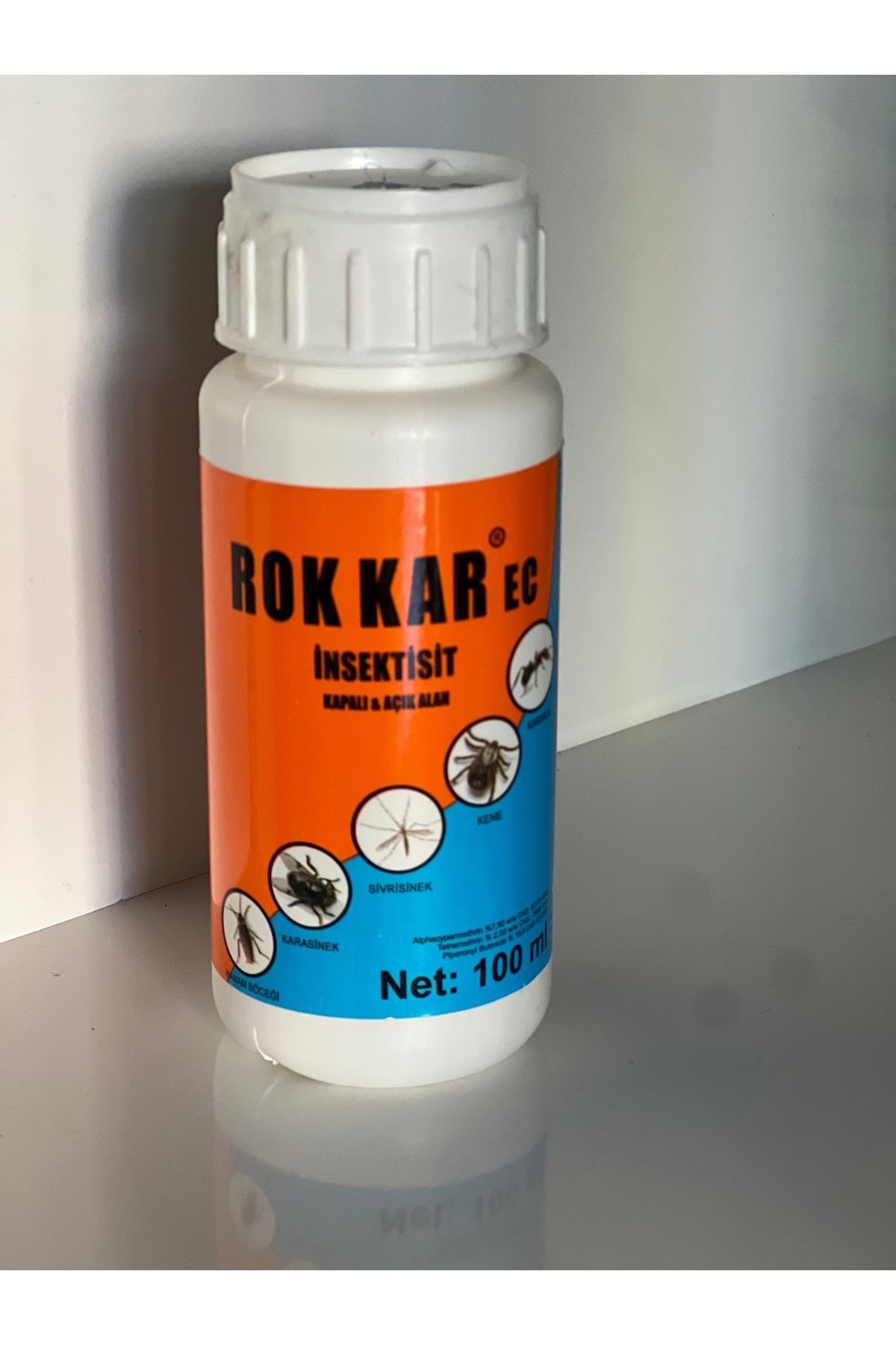 MAVİ İLAÇ Rok Kar Ec 100 ml 3 Aktifli Haşere İlacı Yüksek etki