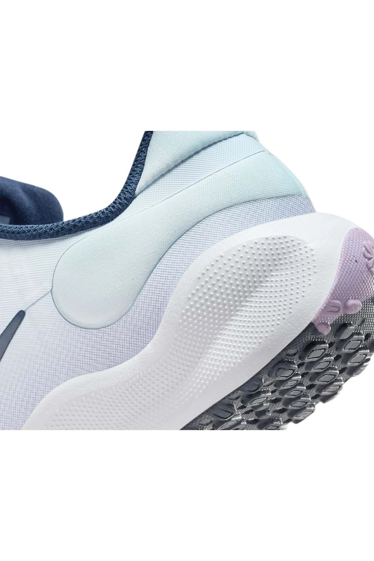 کفش پیاده روی آبی زنانه FB7689 004 Revoltion 7 GS ورزشی Nike