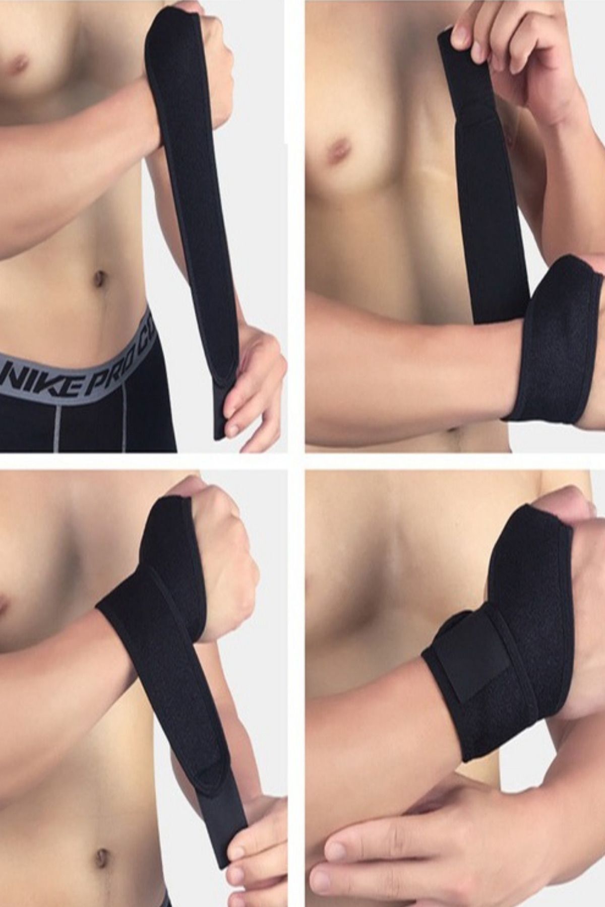 HASBY-2 Pieces Static Splint Hand Wrist Bandage - Thumb Splint 8