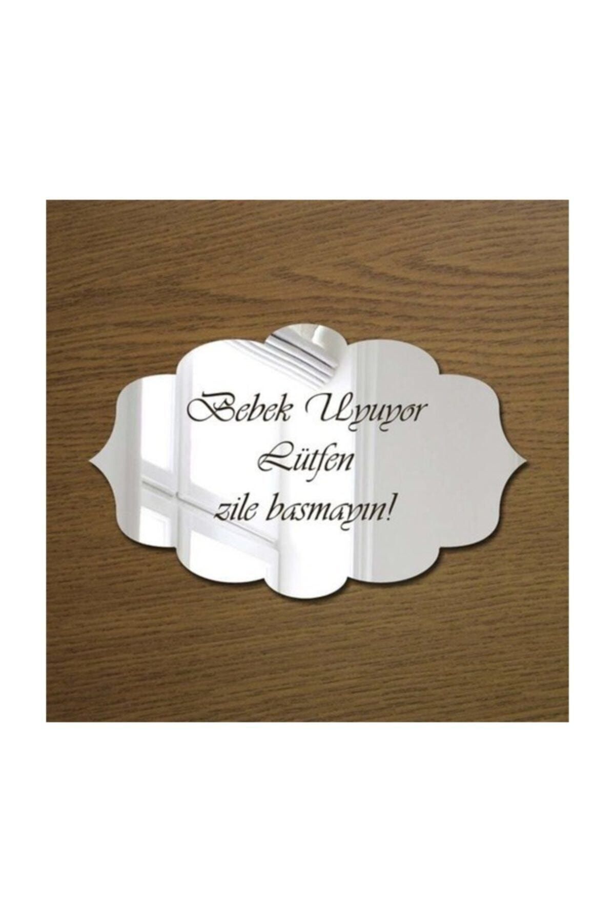 Genel Markalar Bebek Uyuyor Pleksi Kapı Süsü fotoğrafı 3 (önizleme)