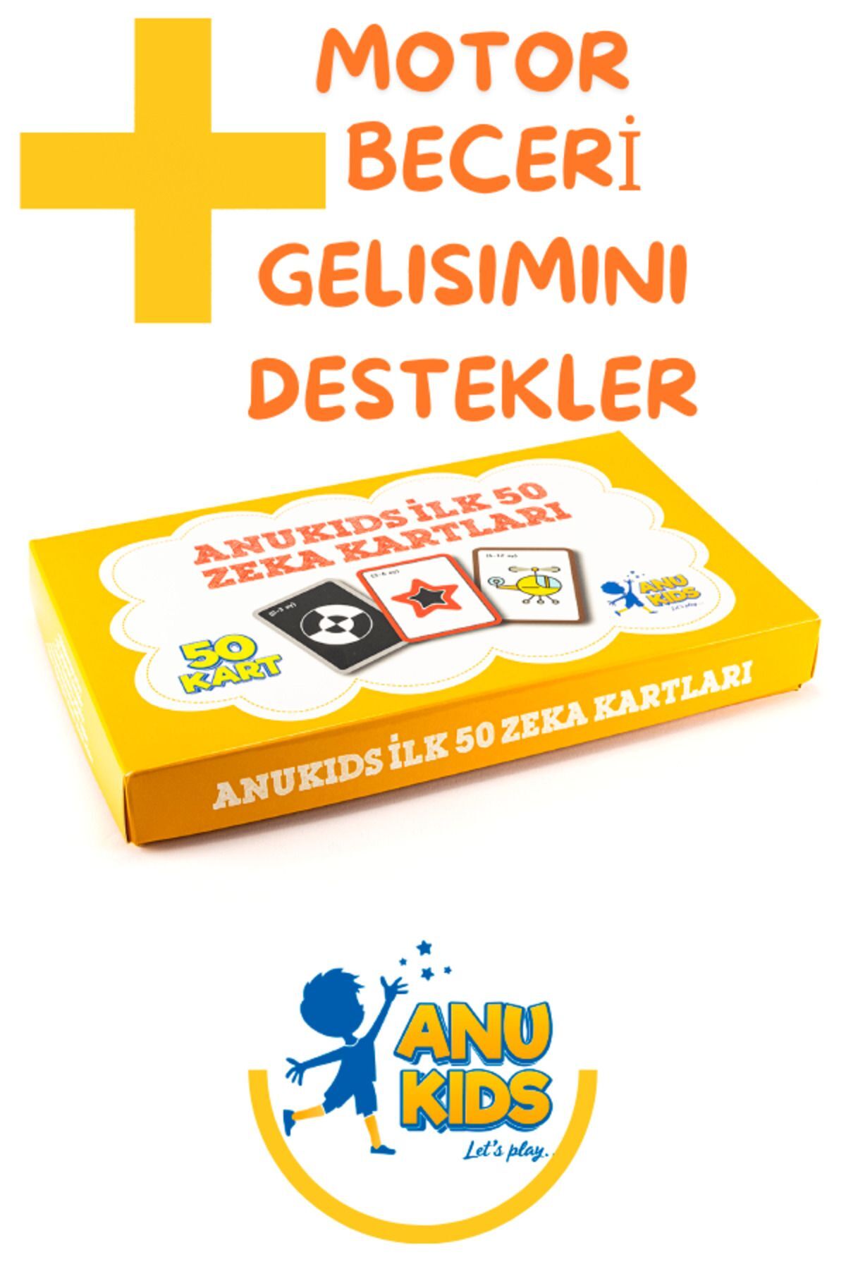 anu kids let's play Bebeğimin İlk Zeka Kartları Flash Kart Erken Eğitim Zeka Kartları  Görsel Uyarım Kartları  0-12 Ay fotoğrafı 2 (önizleme)