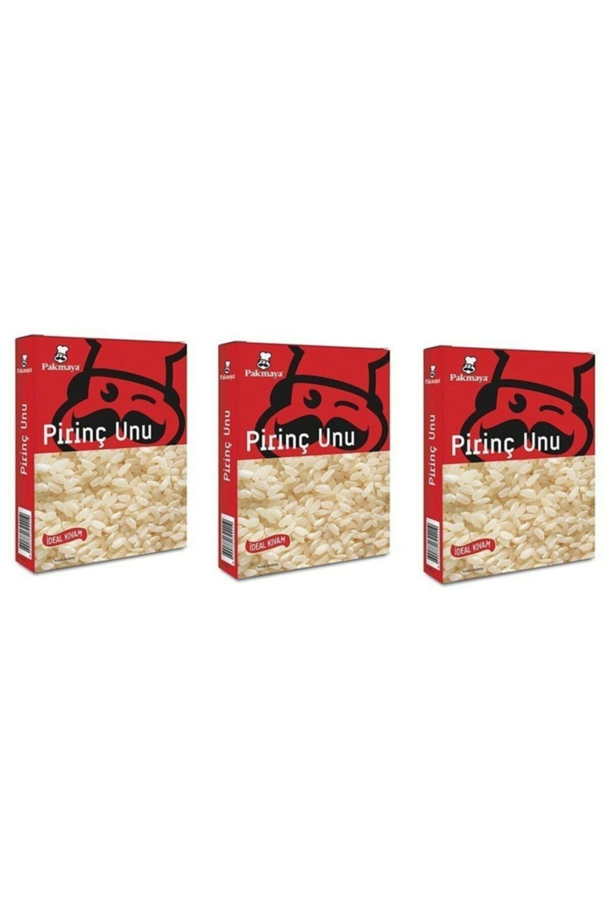 Pakmaya Pirinç Unu 200 gr X 3 Adet