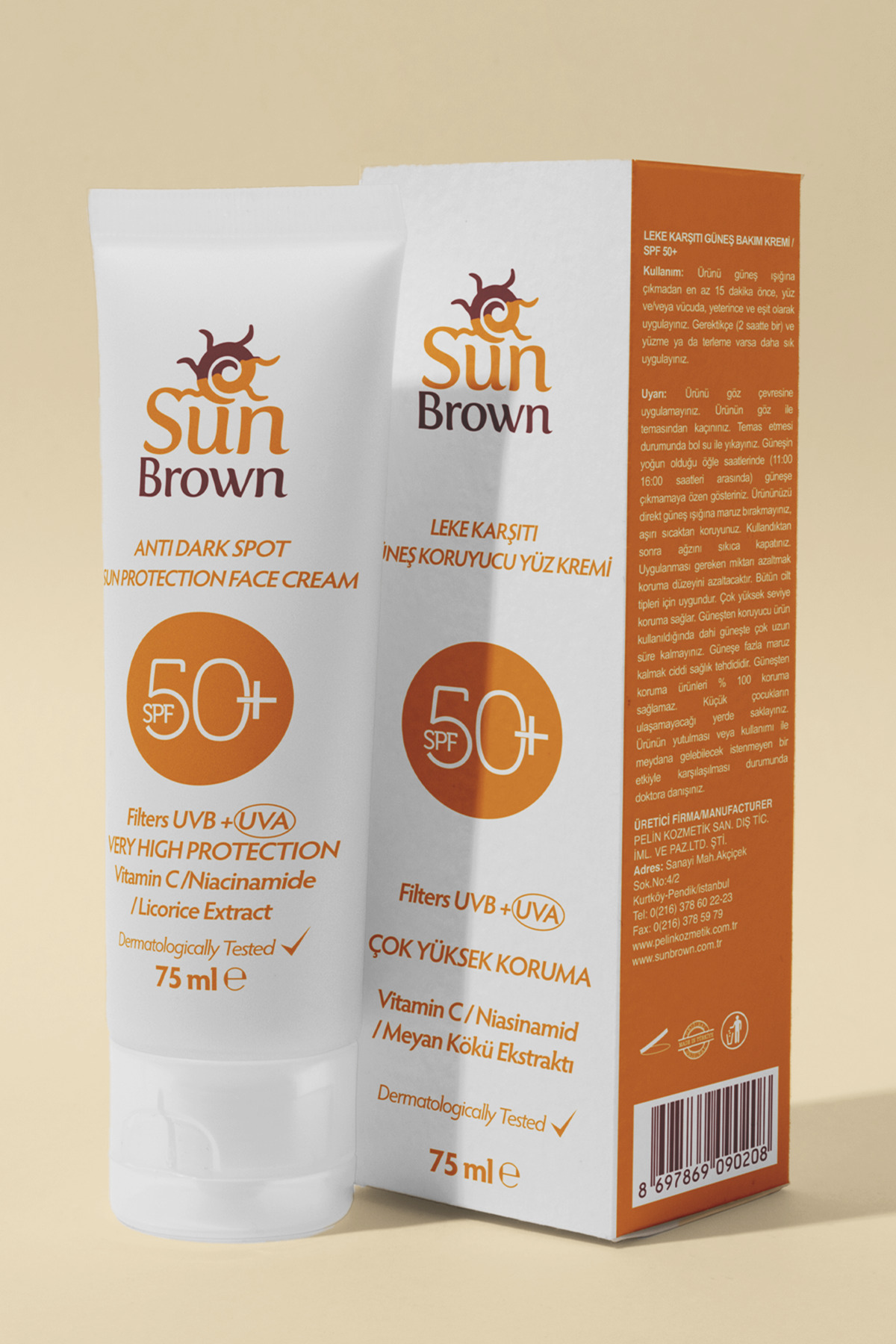 ضد آفتاب صورت   Sun Brown | 8.69787E+12 اورجینال - تصویر 6