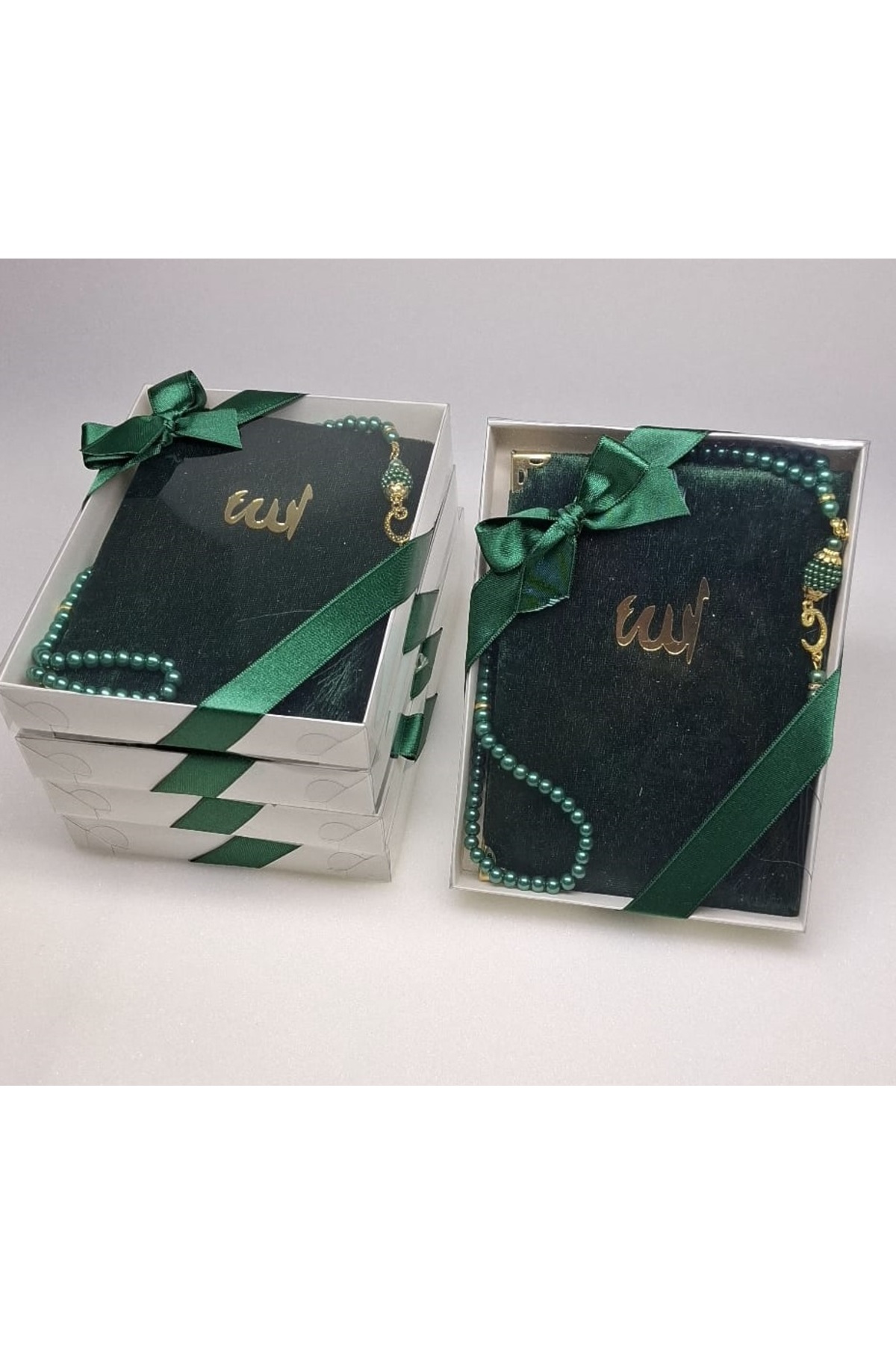 Gift 5 Pieces of Mevlid Gift Circumcision Gift in the Form of Yasin-i Şerif and Rosary Set