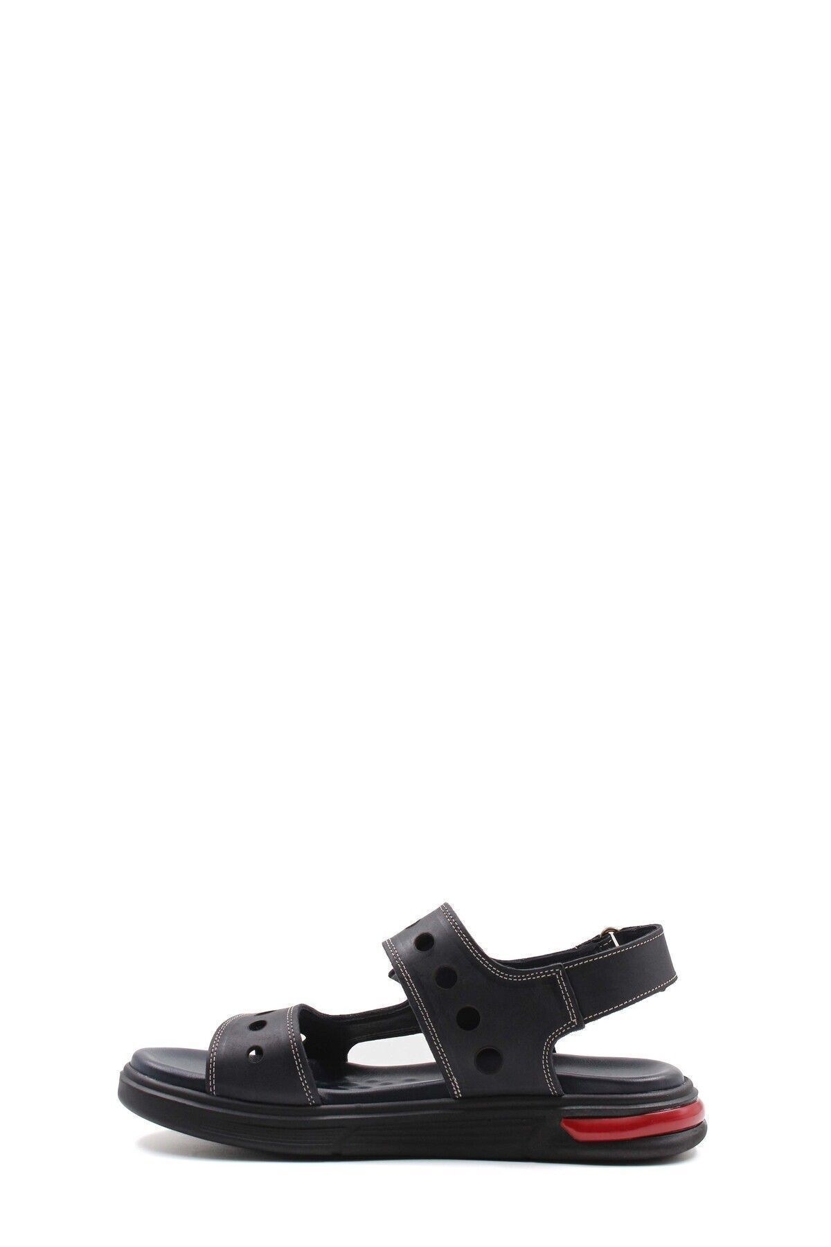 صندل آبی مردانه های کلاسیک مردانههان چرمی اصلی 018MAG329 610 Fast Step