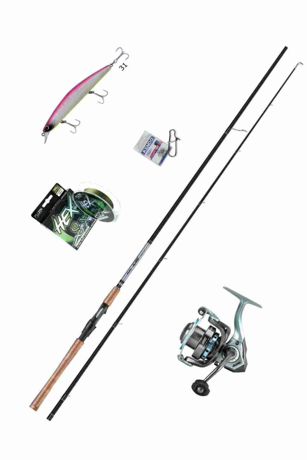 ست چوب ماهیگیری ALS 40 SPIN SET 12 Okuma