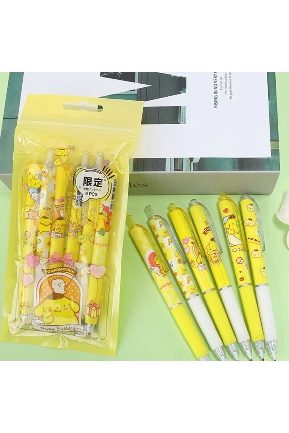 Kawaii-Sanrio Pompompurin 1 Piece Gel Pen 2